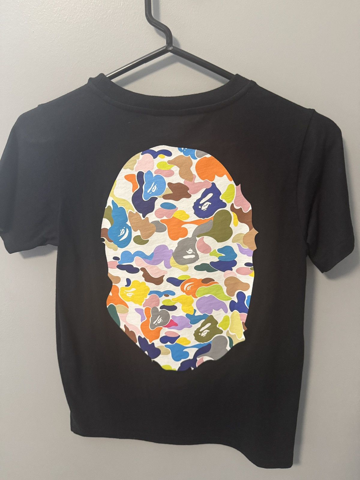 Bape Multicolor Bape black short sleeve tee ladies Size XXS / US 00 / IT 34 - 6 Thumbnail
