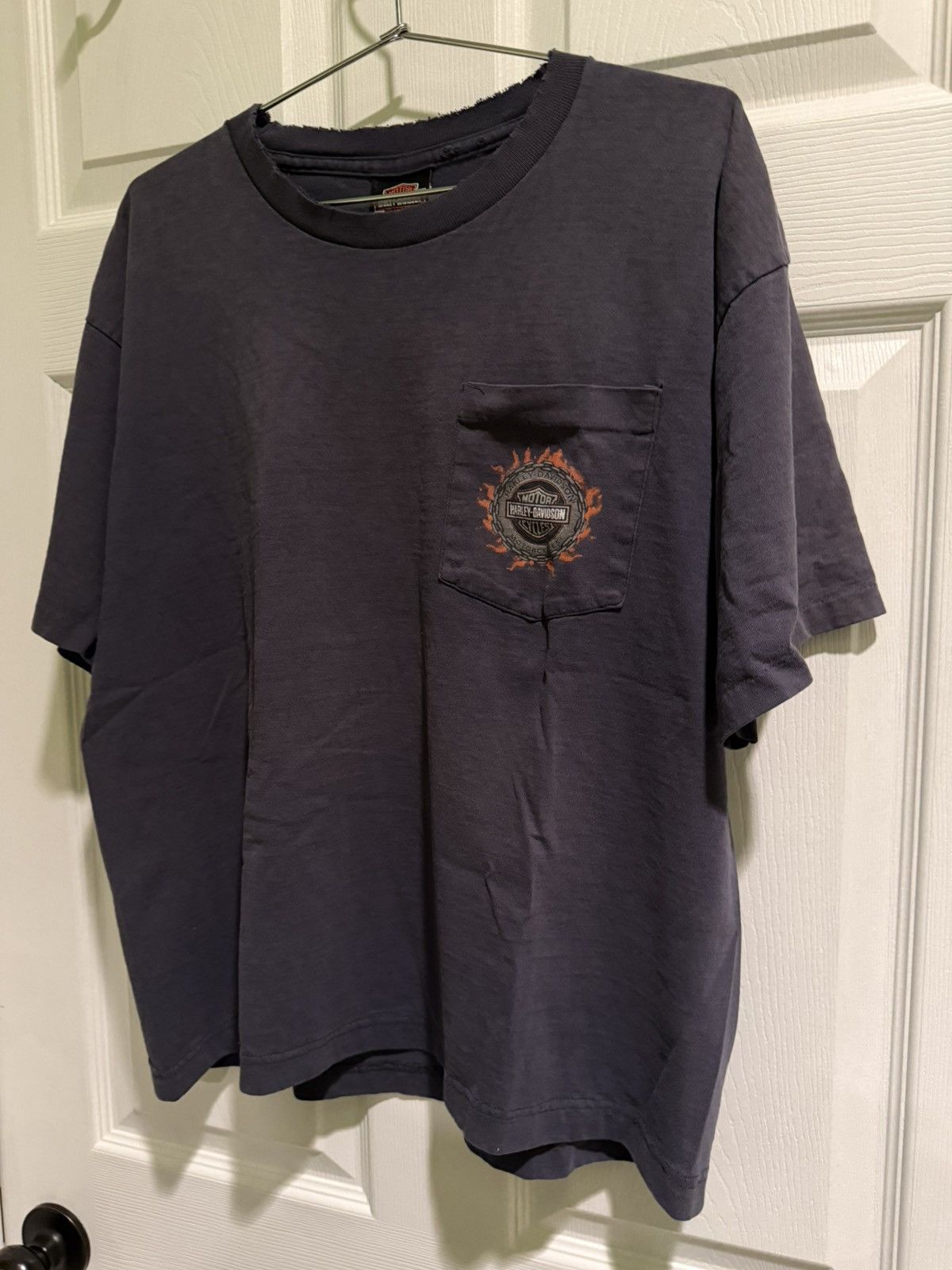 Harley Davidson Vintage Harley Davidson Faded Single Stitch T shirt Size US M / EU 48-50 / 2 - 1 Thumbnail