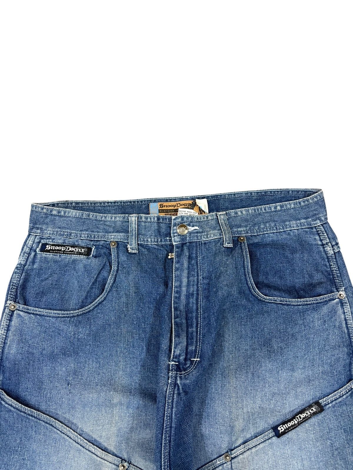 Snoop Dogg Vintage Snoop Dog Loose Baggy Jean Shorts Jorts Size US 36 / EU 52 - 4 Thumbnail