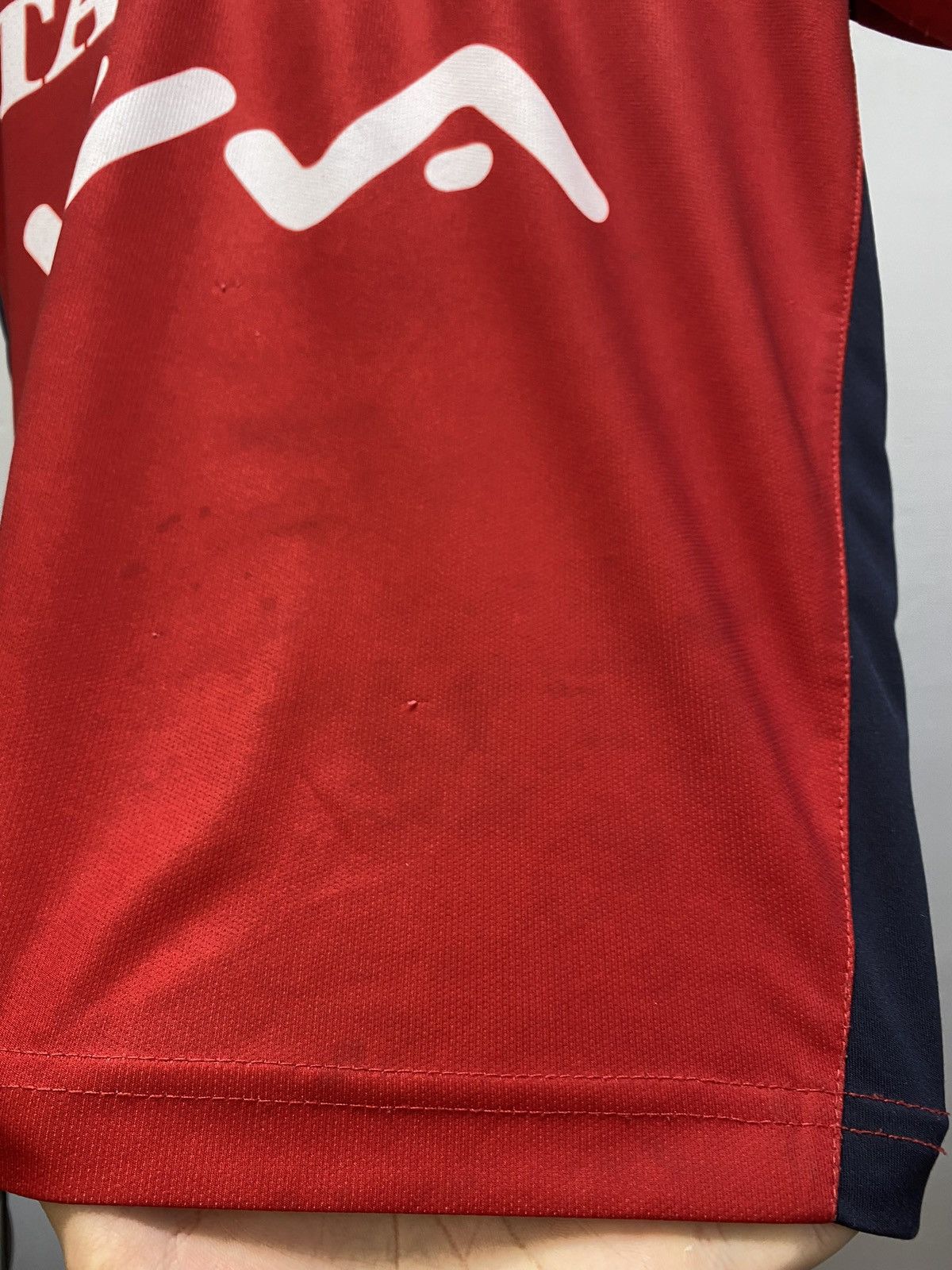 Vintage Jorge Wilstermann #14 Home Soccer Jersey 2014 2015 Bolivian Size US L / EU 52-54 / 3 - 13 Thumbnail