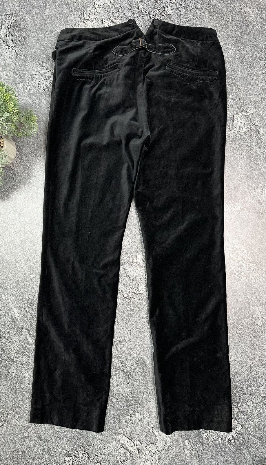 Joseph Joseph velvet pants Women’s Black Velour Luxury Size 28" / US 6 / IT 42 - 17 Thumbnail