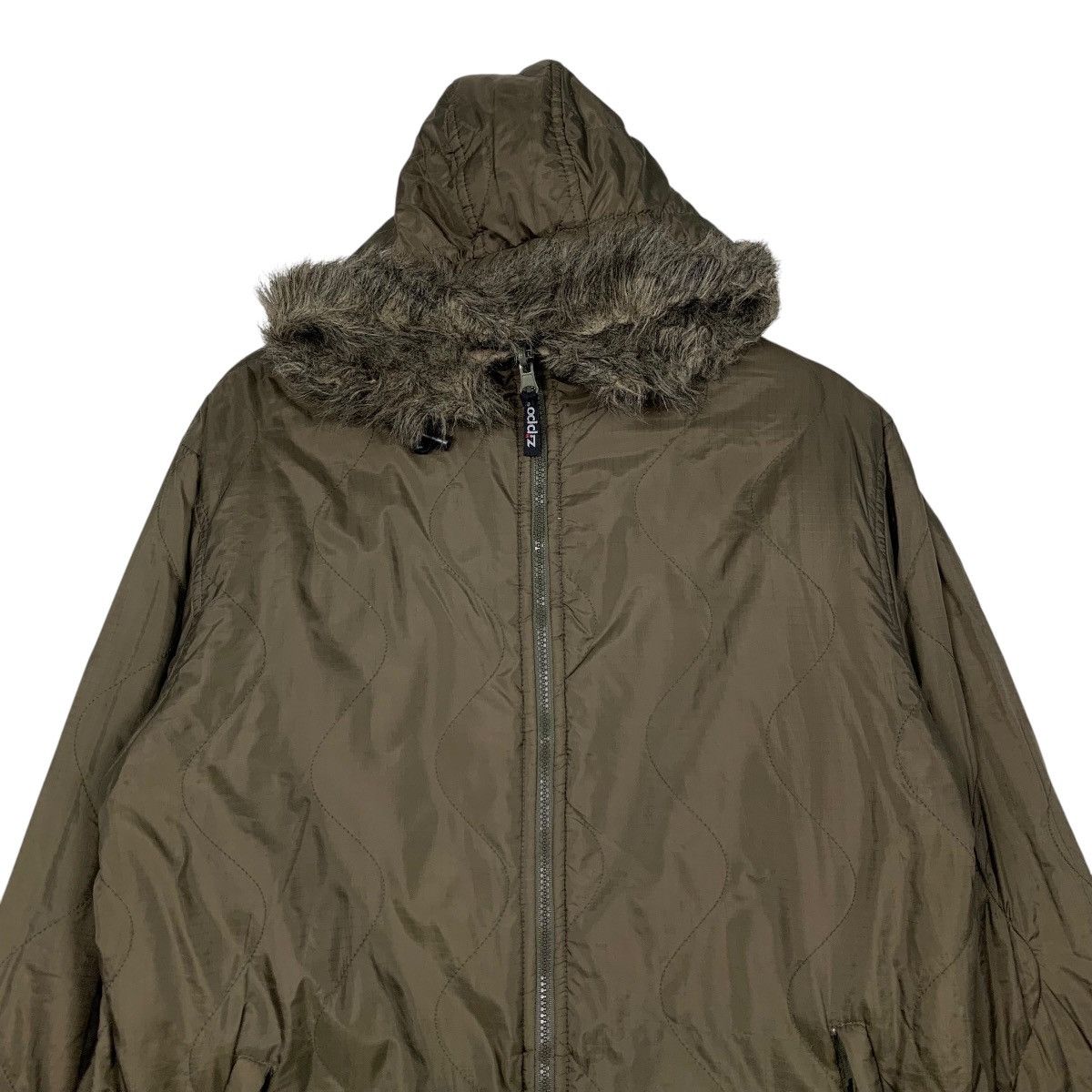 Zippo ZIPPO Reversible Jacket Faux Fur Hoodies #2369-C106 Size US M / EU 48-50 / 2 - 2 Thumbnail
