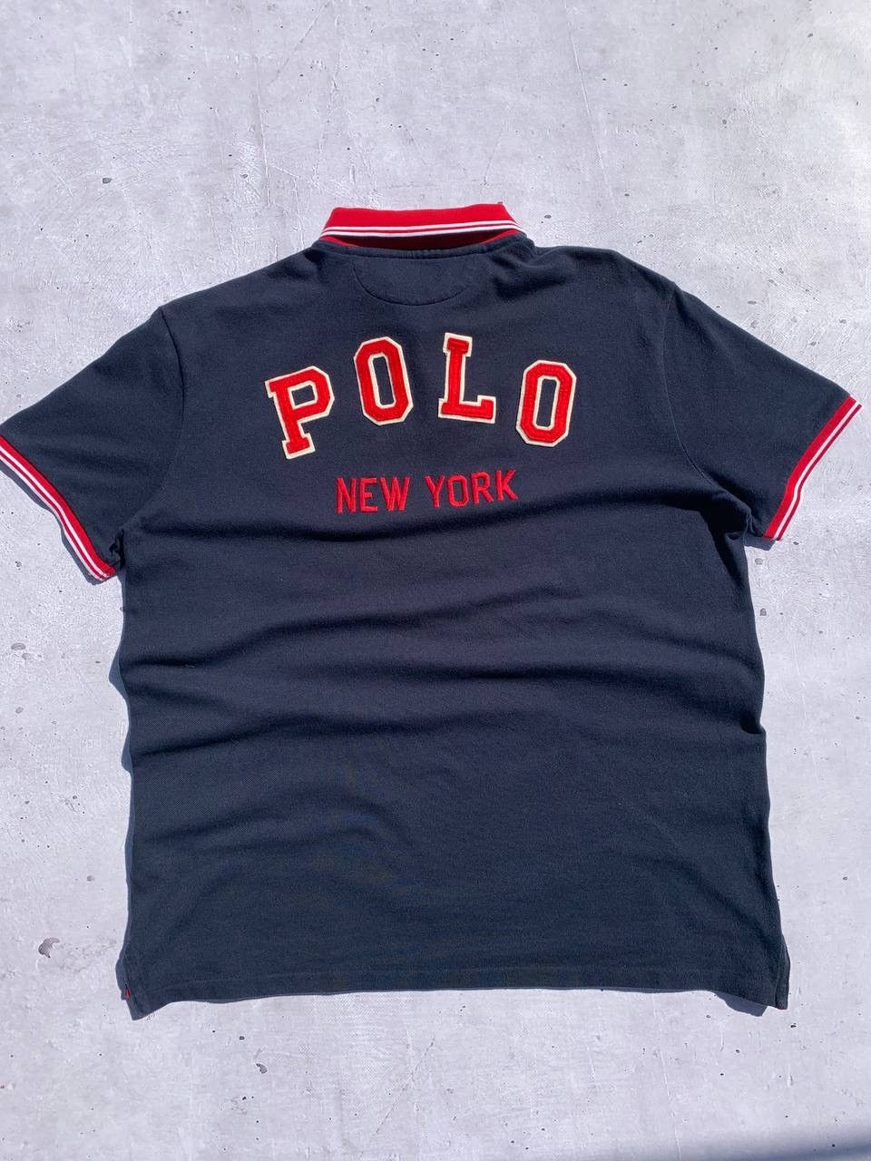 Polo Ralph Lauren × Ralph Lauren Vintage Y2K Chief Keef Ralph Lauren New York Polo Size US XL / EU 56 / 4 - 1 Thumbnail