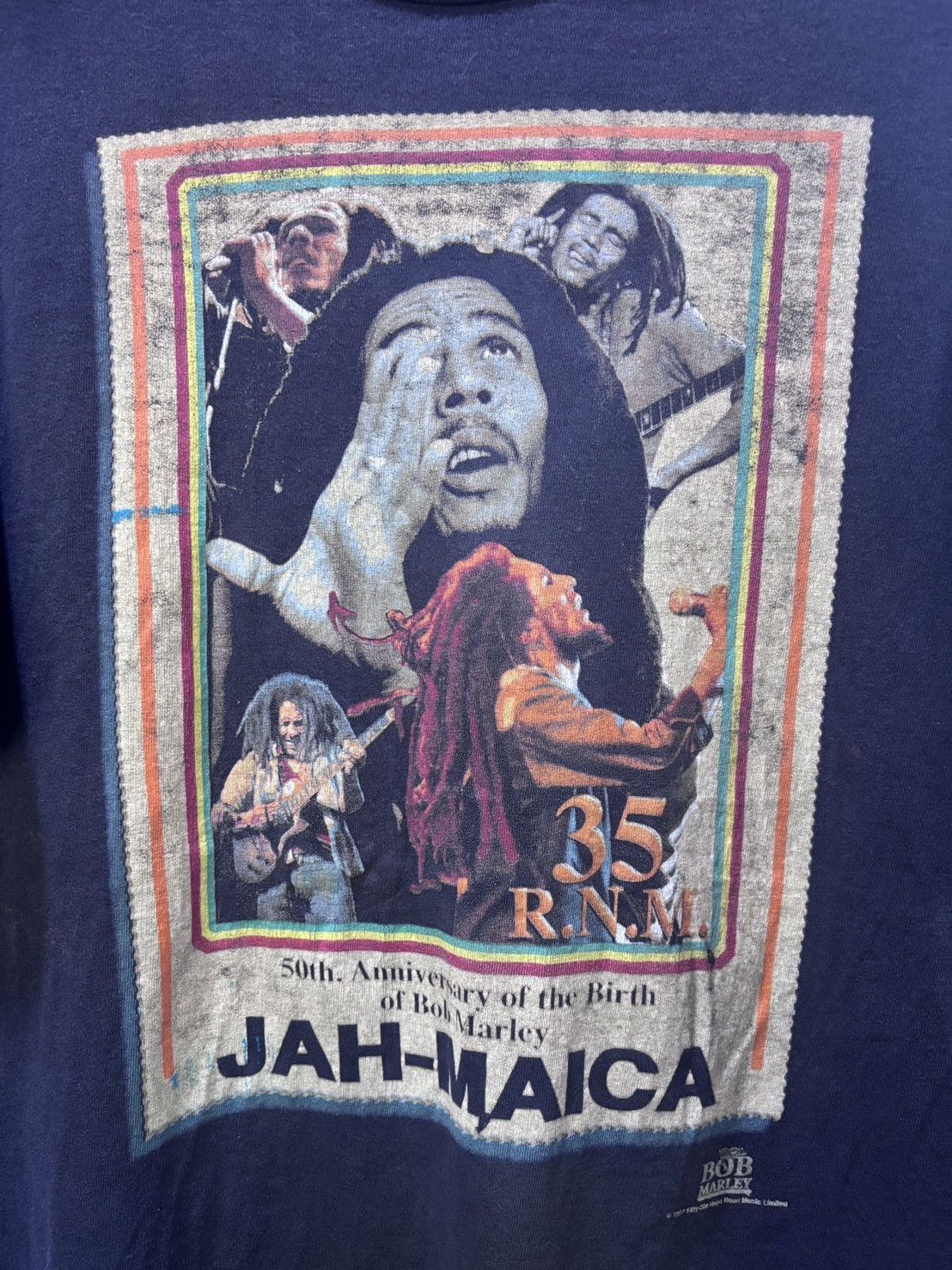 Vintage 1Of1 Vintage Bob marley/Peter tosh/woodstock1998 test print Size US L / EU 52-54 / 3 - 2 Thumbnail