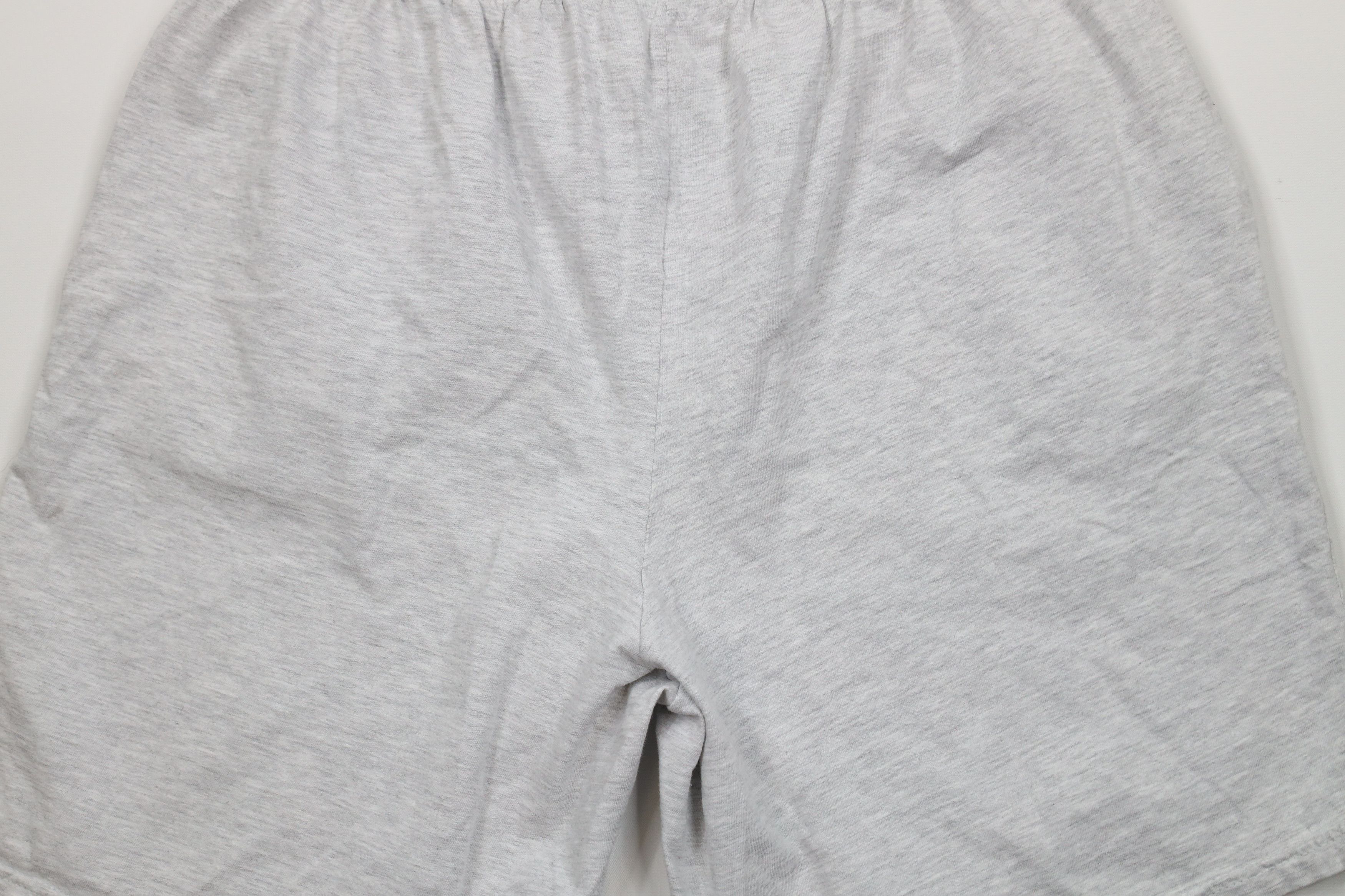 Vintage Vintage 90s Streetwear Knee Cotton Dad Shorts Heather Gray Size US 36 / EU 52 - 10 Thumbnail