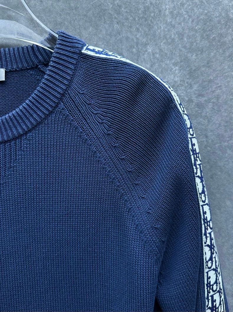 Dior Dior String-labeled full-print long-sleeved sweater Size US S / EU 44-46 / 1 - 6 Thumbnail