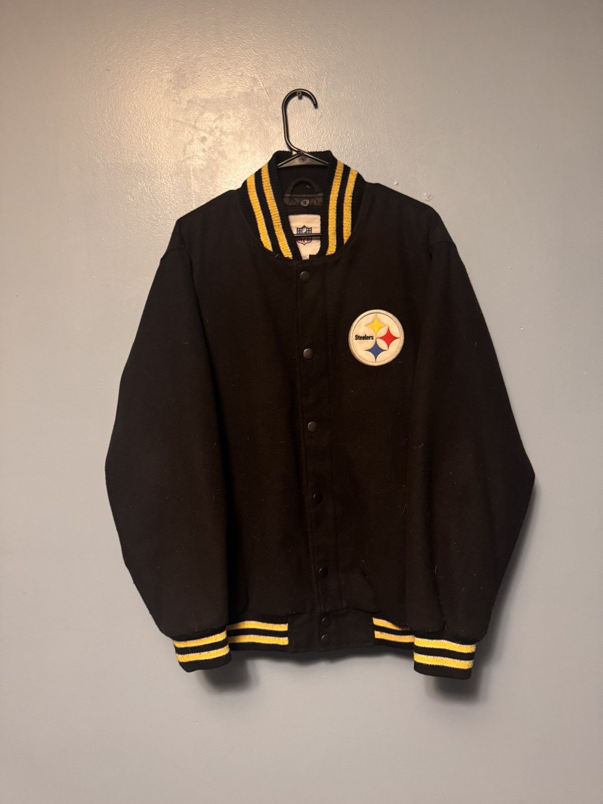 NFL Pittsburgh Steelers varsity-style jacket Size US L / EU 52-54 / 3 - 1 Thumbnail