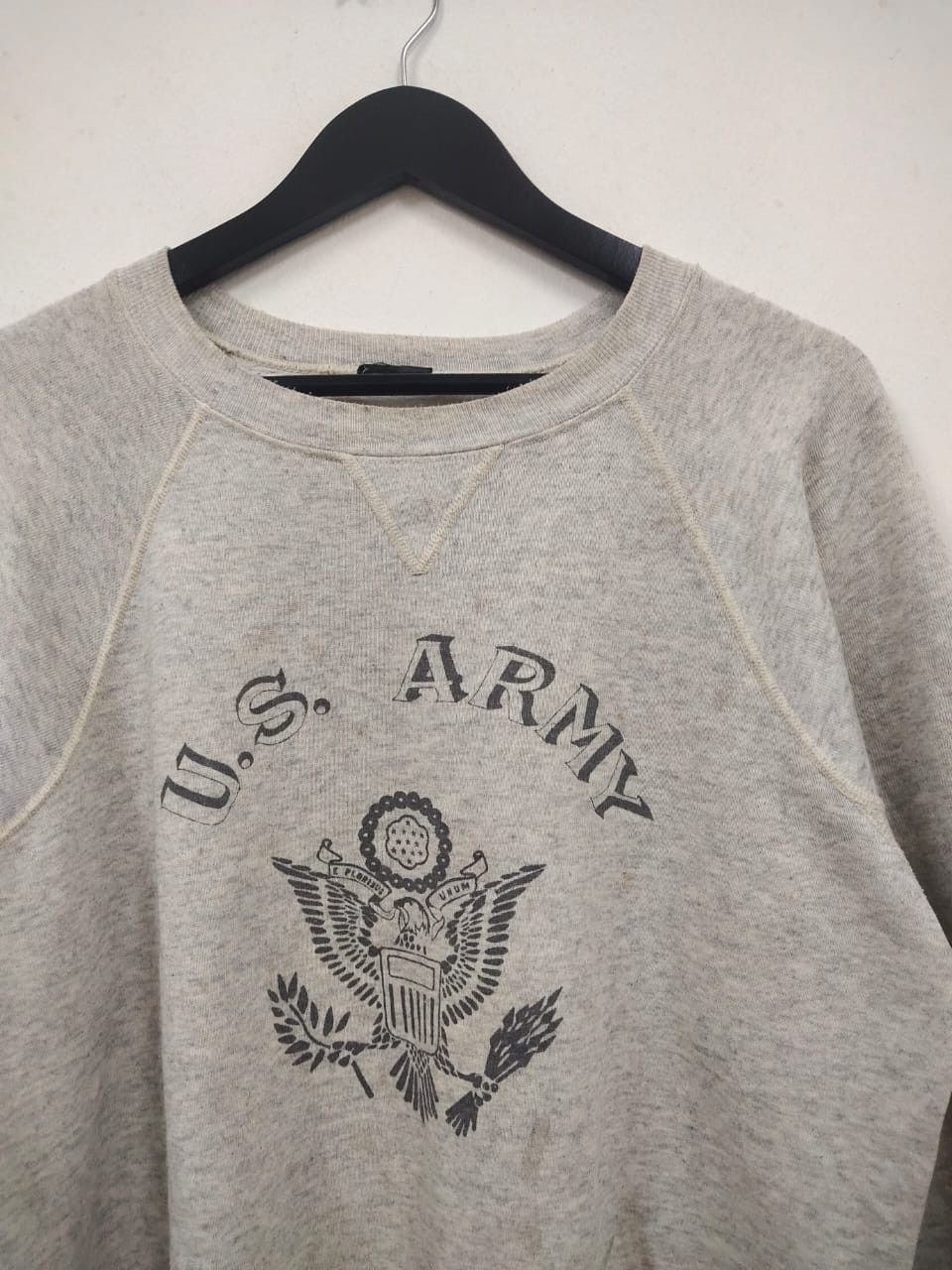 Vintage Vintage 80s US ARMY pullover t shirt logo Size US L / EU 52-54 / 3 - 4 Thumbnail