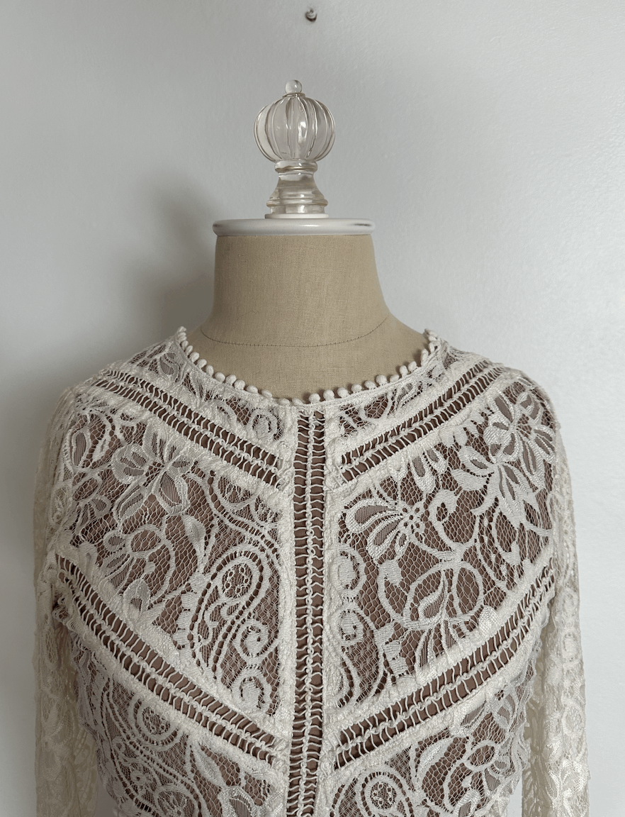 For Love & Lemons Emerie Lace Dress Size S / US 4 / IT 40 - 7 Thumbnail