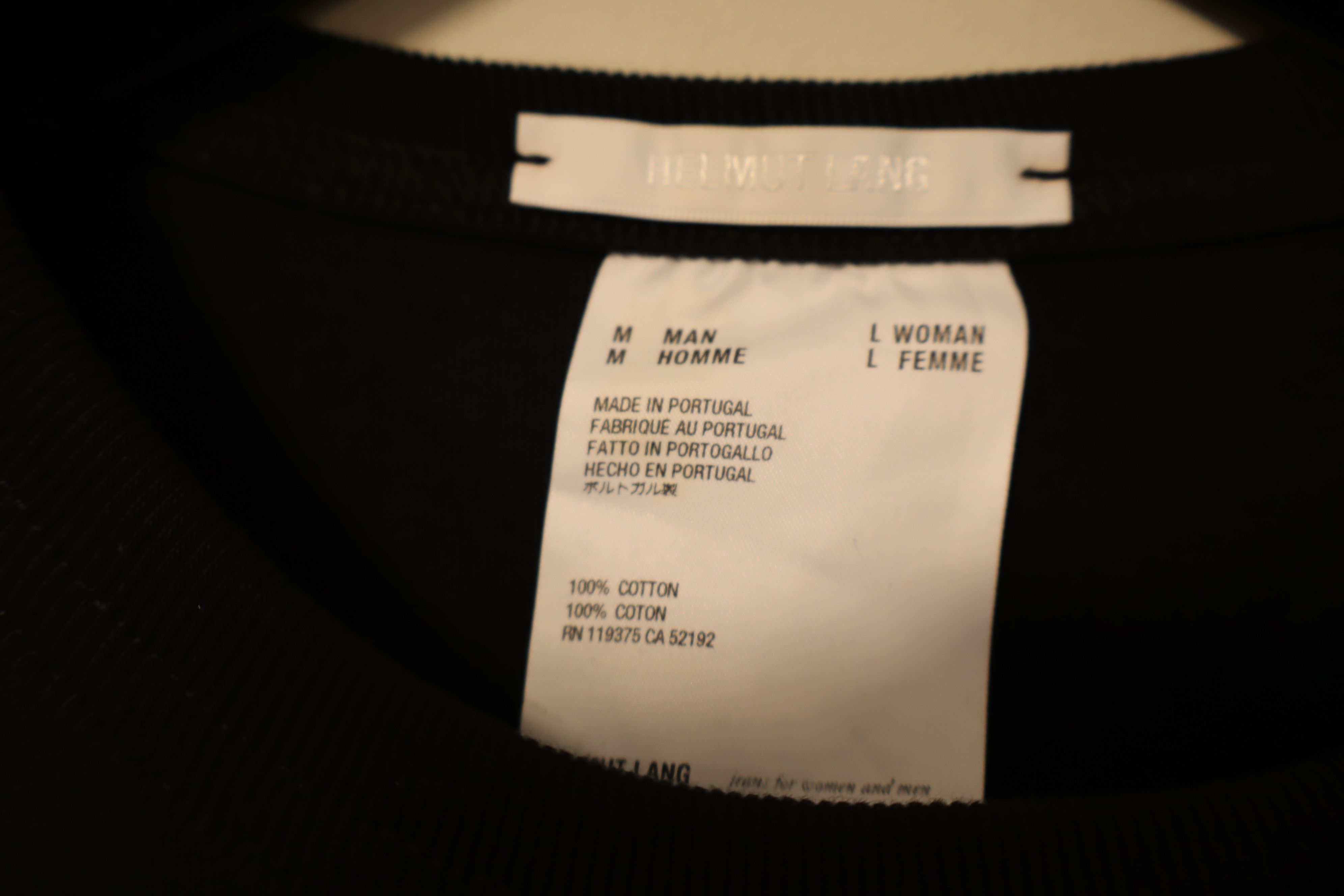 Helmut Lang Logo patch t-shirt Size US M / EU 48-50 / 2 - 6 Thumbnail