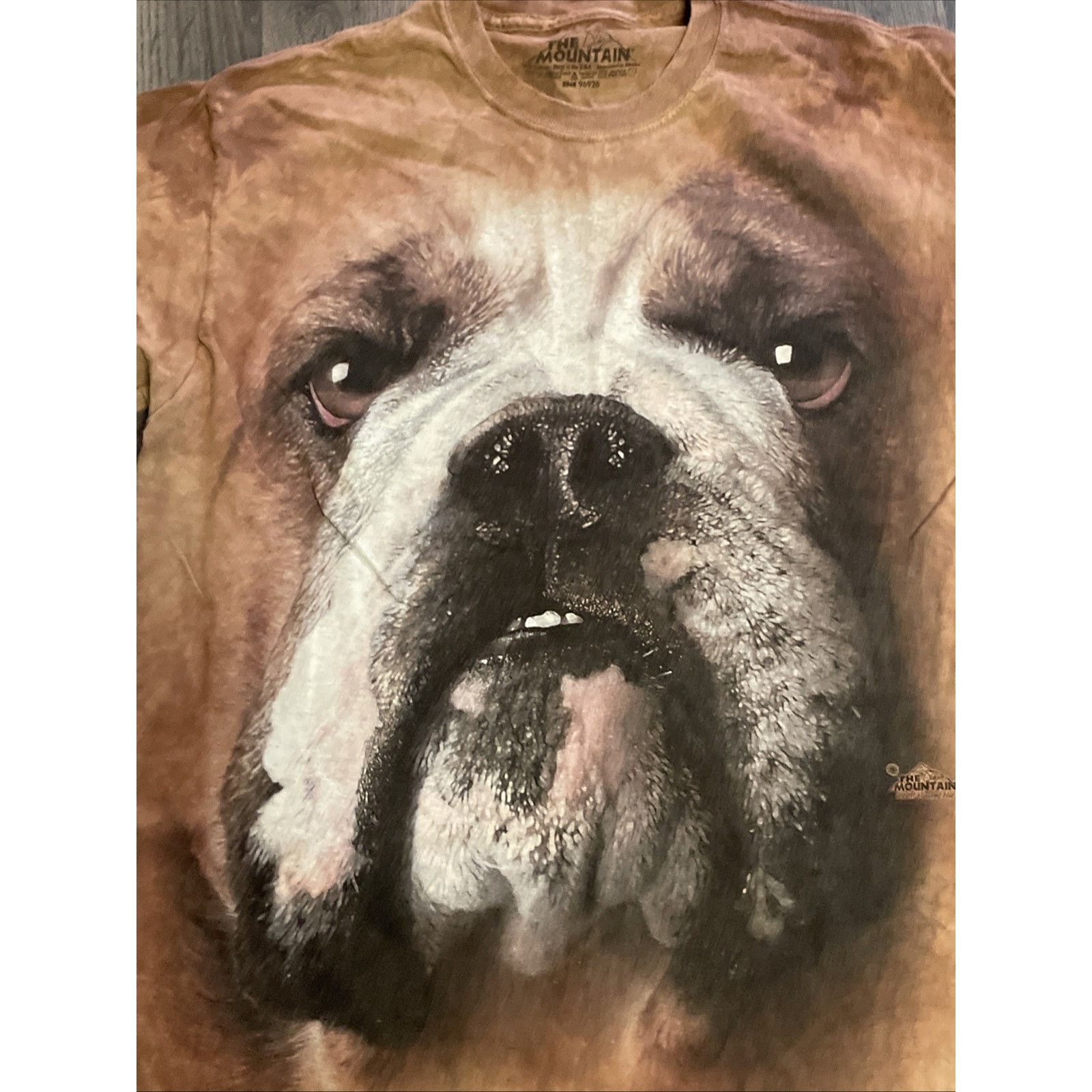 The Mountain The Mountain Bulldog Big Face T Shirt Mens Size M Size US M / EU 48-50 / 2 - 2 Thumbnail