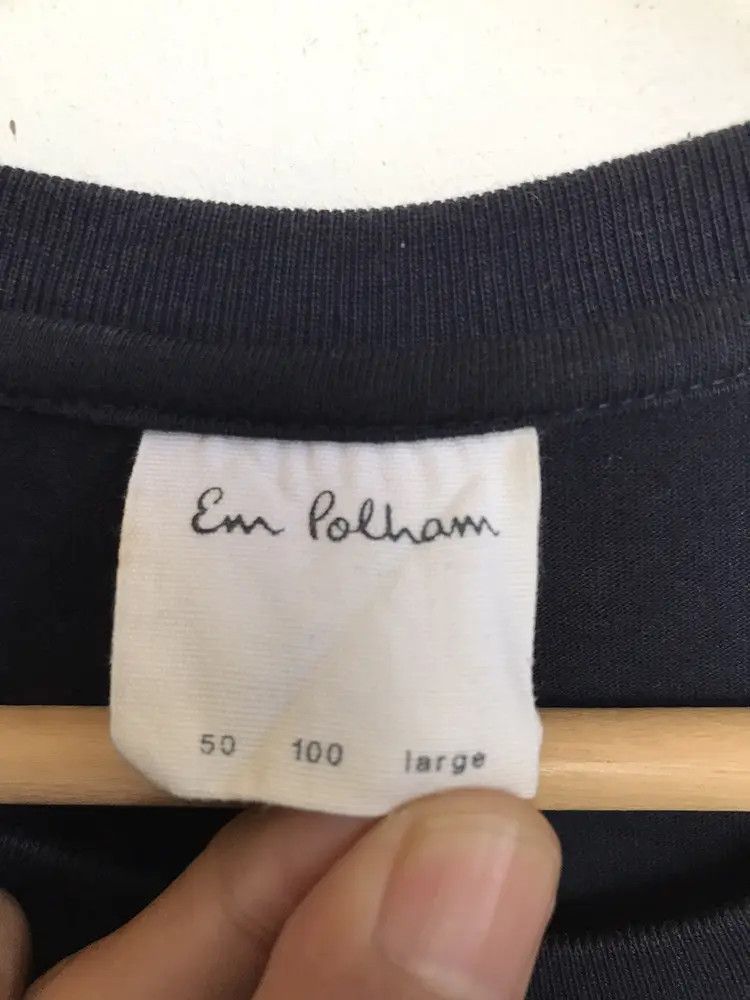 Japanese Brand Em Polham Tshirts Size L / US 10 / IT 46 - 5 Thumbnail