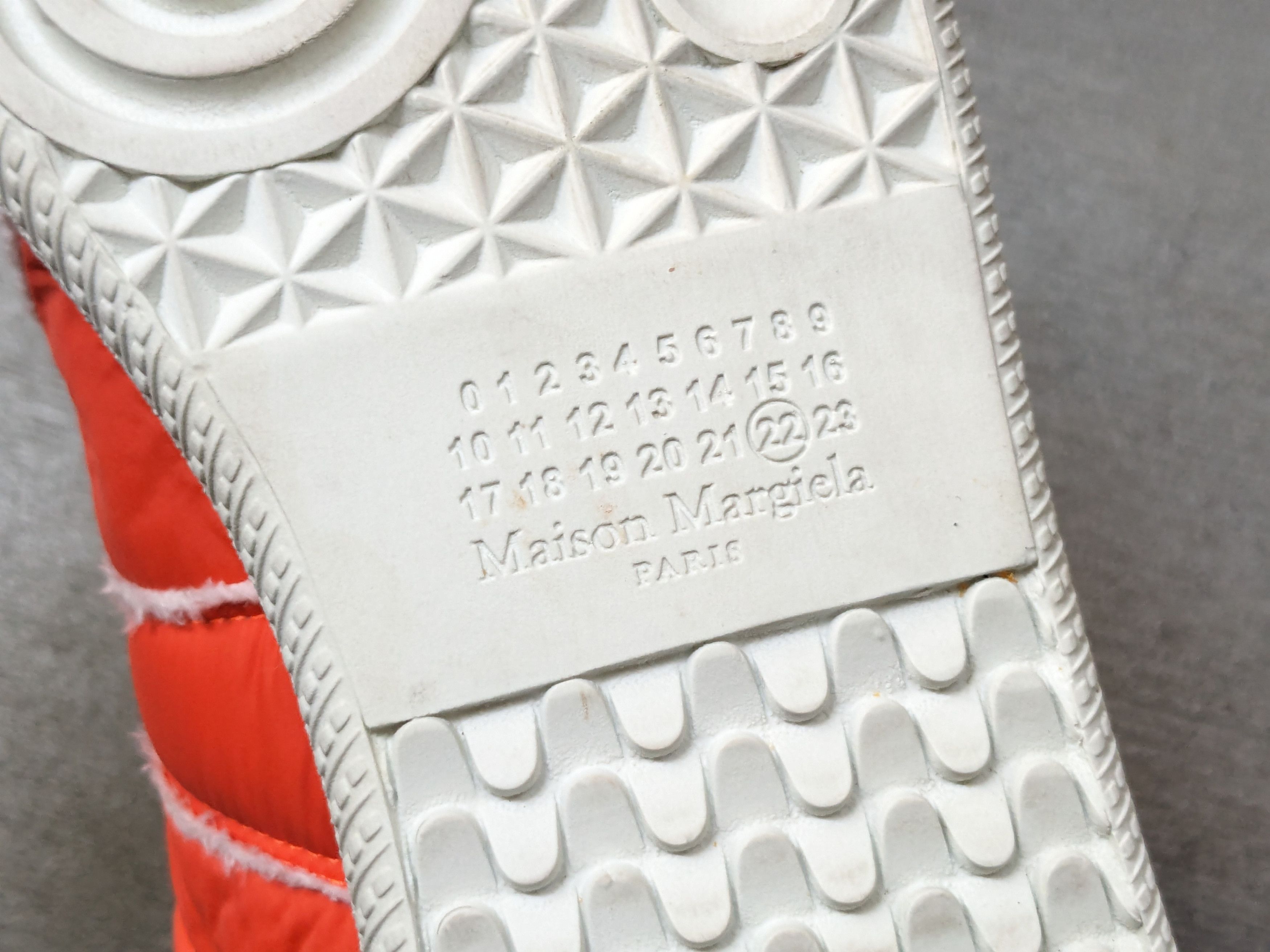 Maison Margiela Maison Margiela GAT Replica Orange White 7 40 Leather Size US 7 / EU 40 - 20 Thumbnail