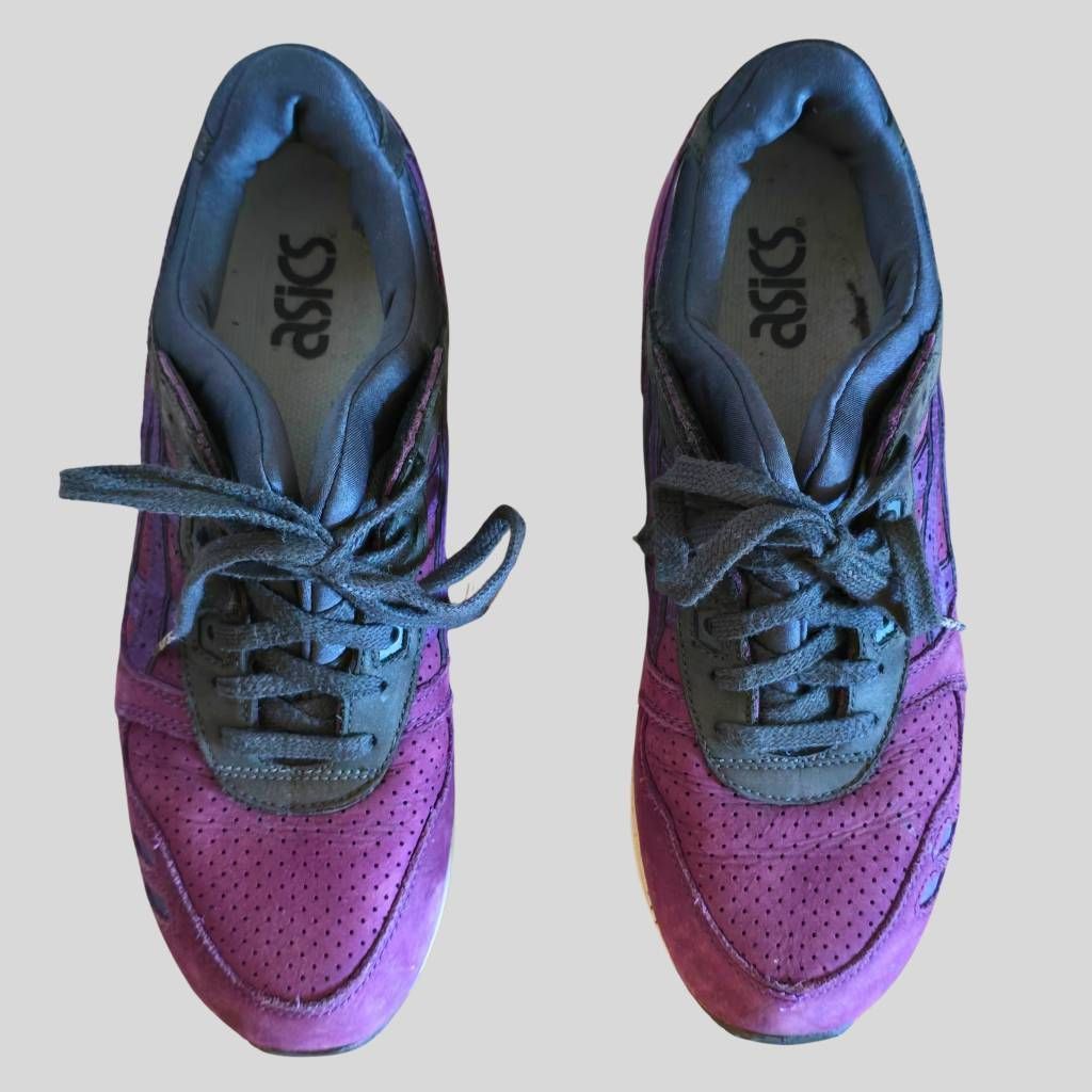 Asics ASICS Gel Lyte III Women’s 8.5 Purple Suede Mesh Running Sho Size US 8.5 / IT 38.5 - 3 Thumbnail