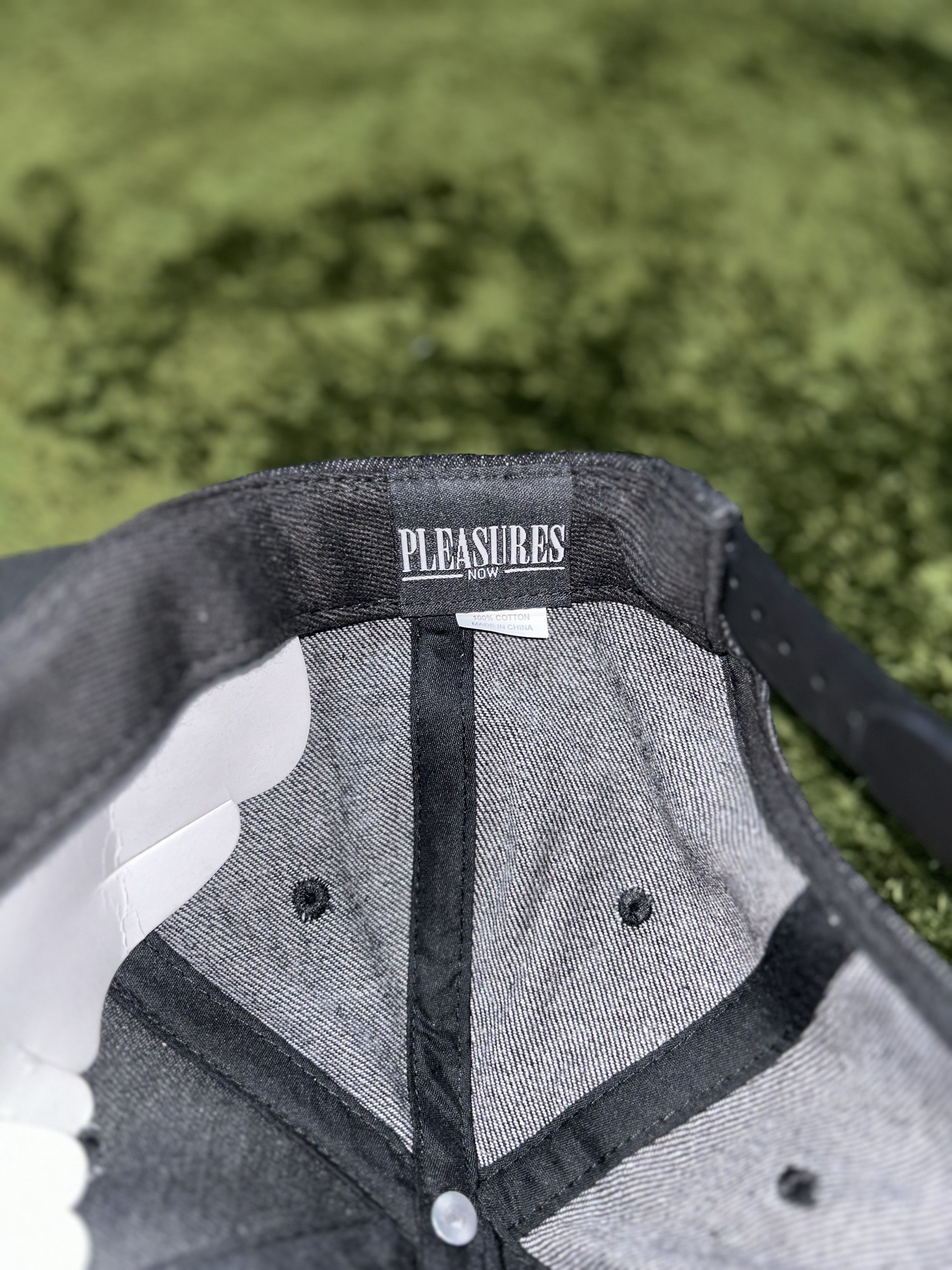 Pleasures pleasures strech denim 6 pannel cap black Size ONE SIZE - 6 Thumbnail