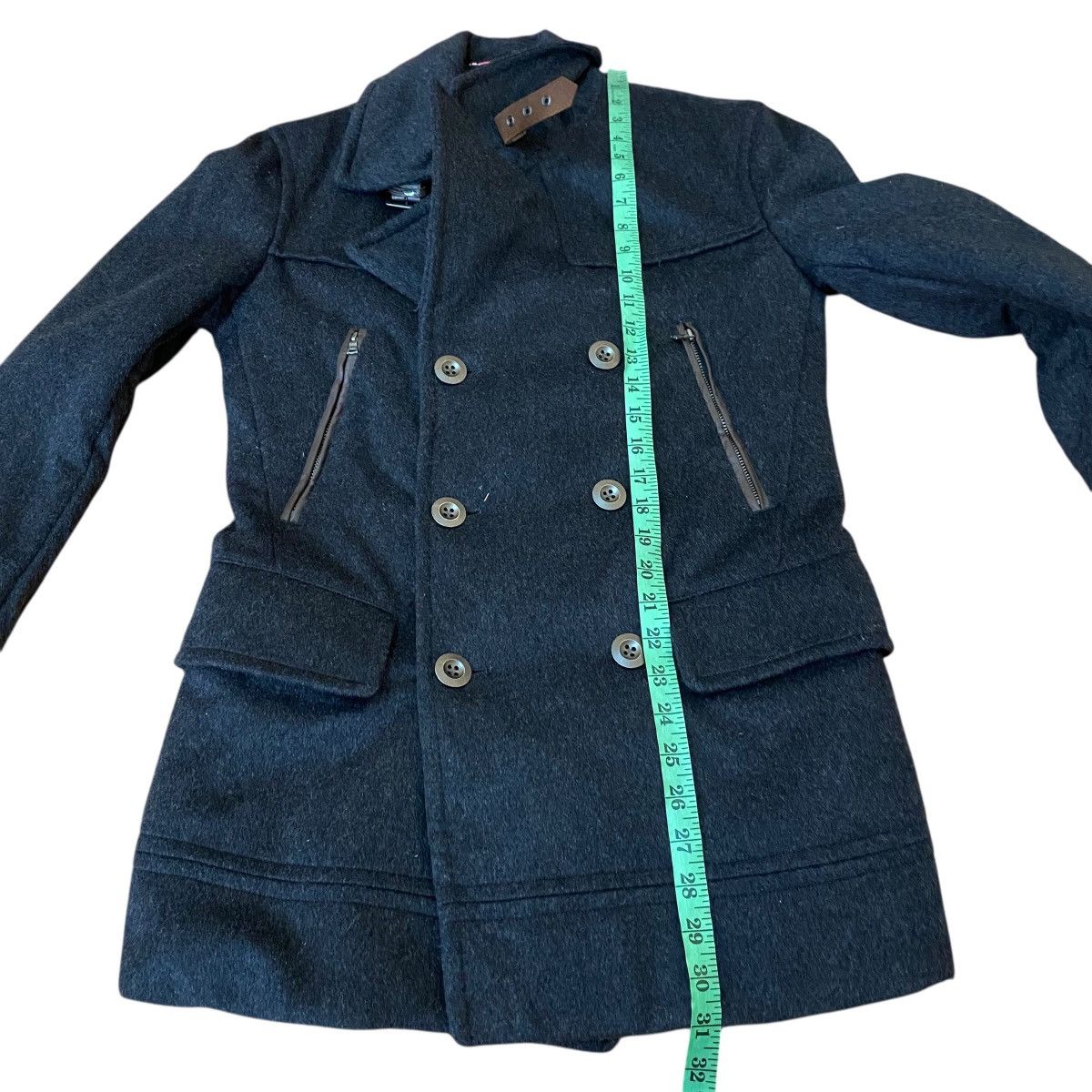 Beams Japan Beams Lights Italian Mtt Wool Blend Peacoat Size 44 (Fit M) Size US S / EU 44-46 / 1 - 17 Thumbnail