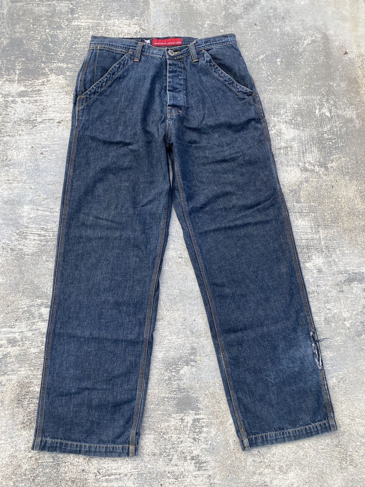 Oakley × Vintage VINTAGE OAKLEY INDUSTRIAL BAGGY CARPENTER GORPCORE RAVE PUNK Size US 34 / EU 50 - 1 Thumbnail