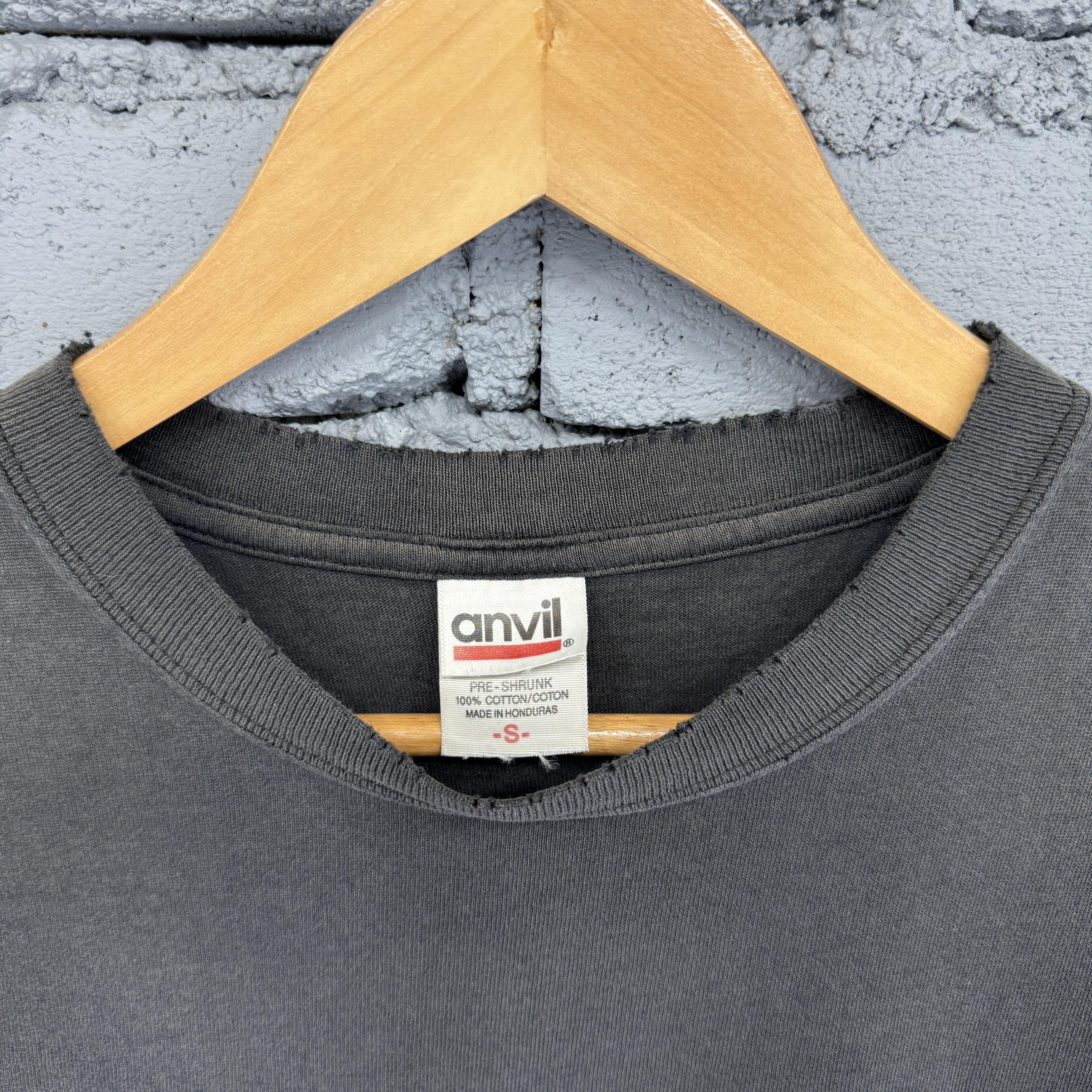 Japanese Brand Vintage "Bakudan Sensya Stand Up River" Sunfaded Tshirt Size US S / EU 44-46 / 1 - 4 Thumbnail