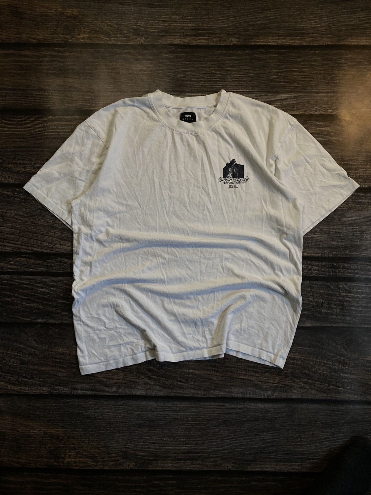 Edwin × Japanese Brand ⚡️ EDWIN JAPAN MOUNTAIN TEE Size US L / EU 52-54 / 3 - 3 Thumbnail