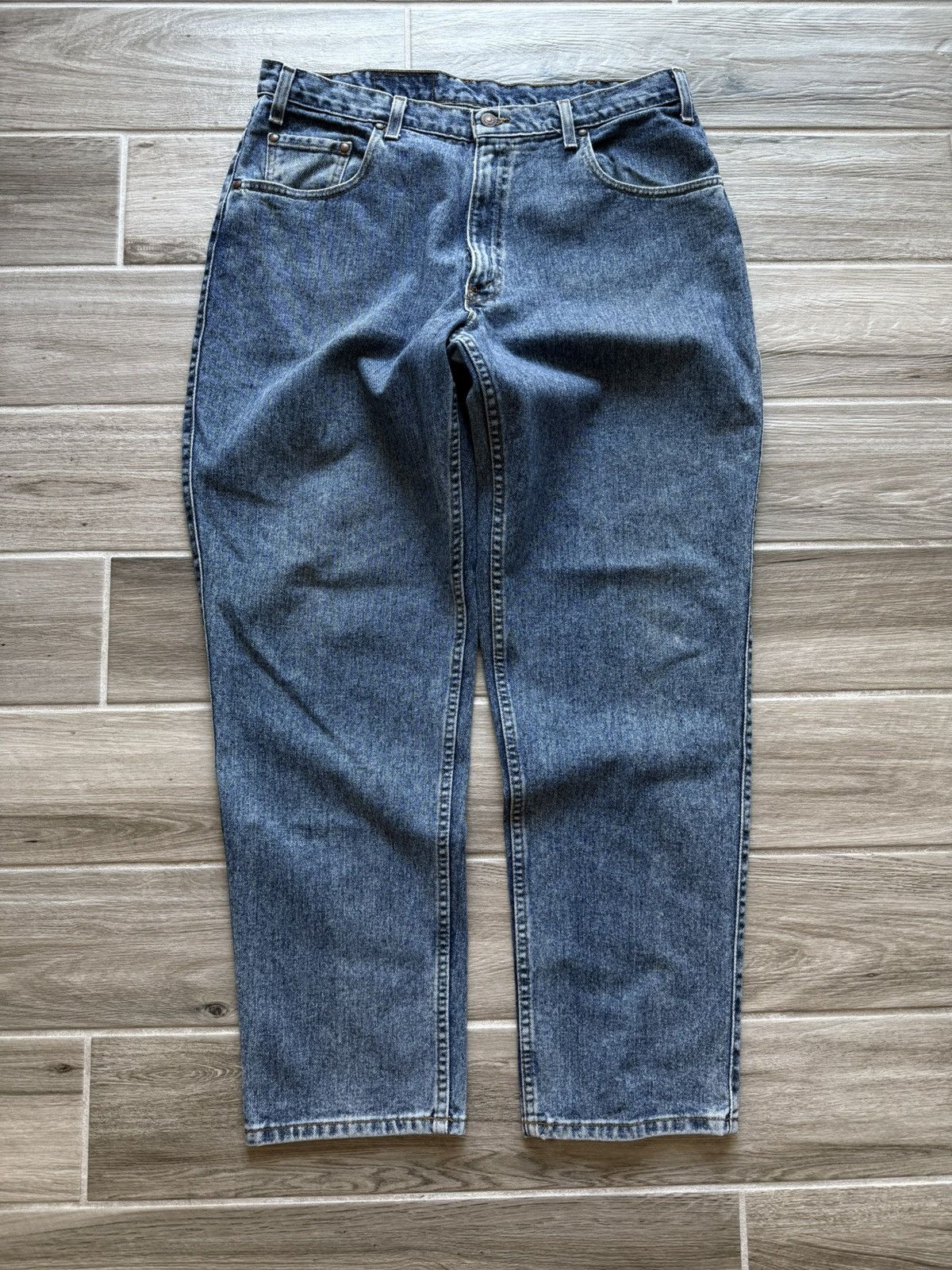 Levi's Vintage Levi’s 545 Jeans Size 38x32 Denim Made in USA Size US 38 / EU 54 - 7 Thumbnail