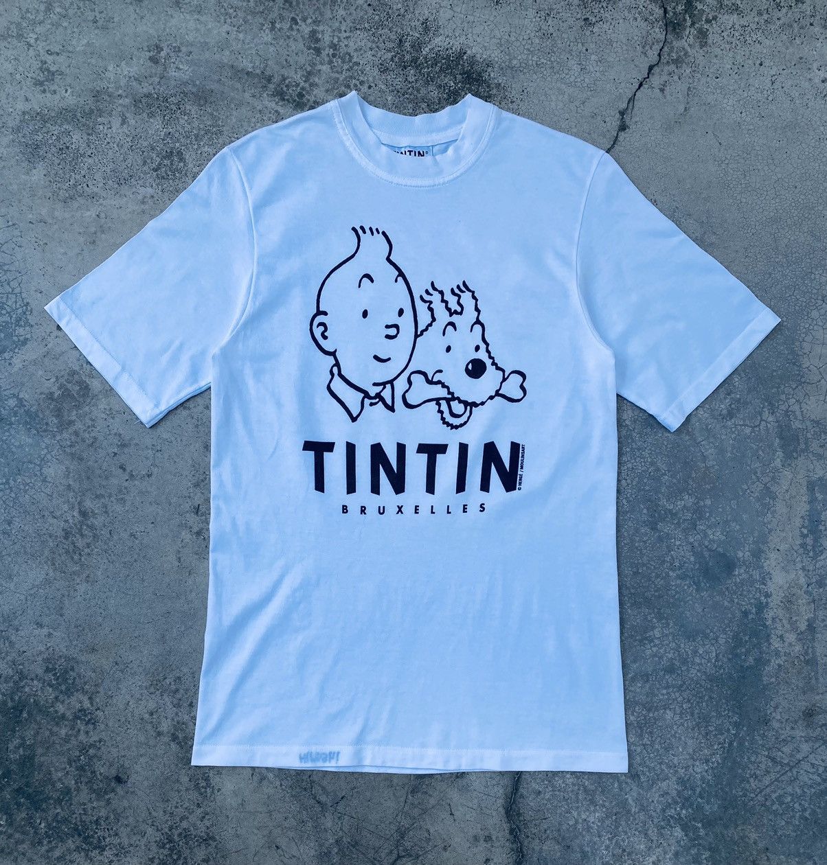 Vintage Vintage Tintan Bruxelles Museum Art Tees Size US S / EU 44-46 / 1 - 1 Thumbnail