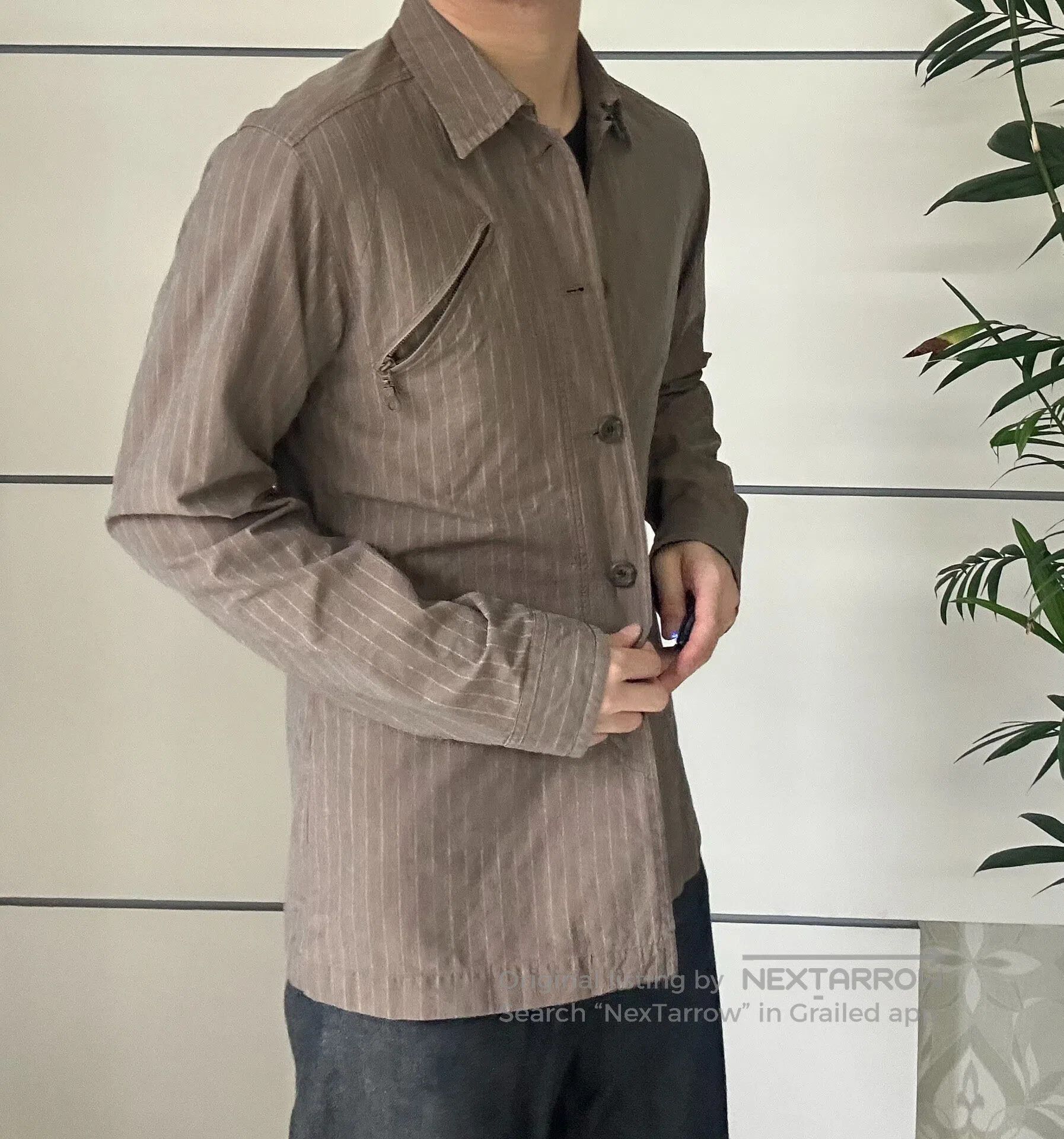 Dries Van Noten DRIES VAN NOTEN Leica-style shirt jacket| Size US M / EU 48-50 / 2 - 8 Thumbnail