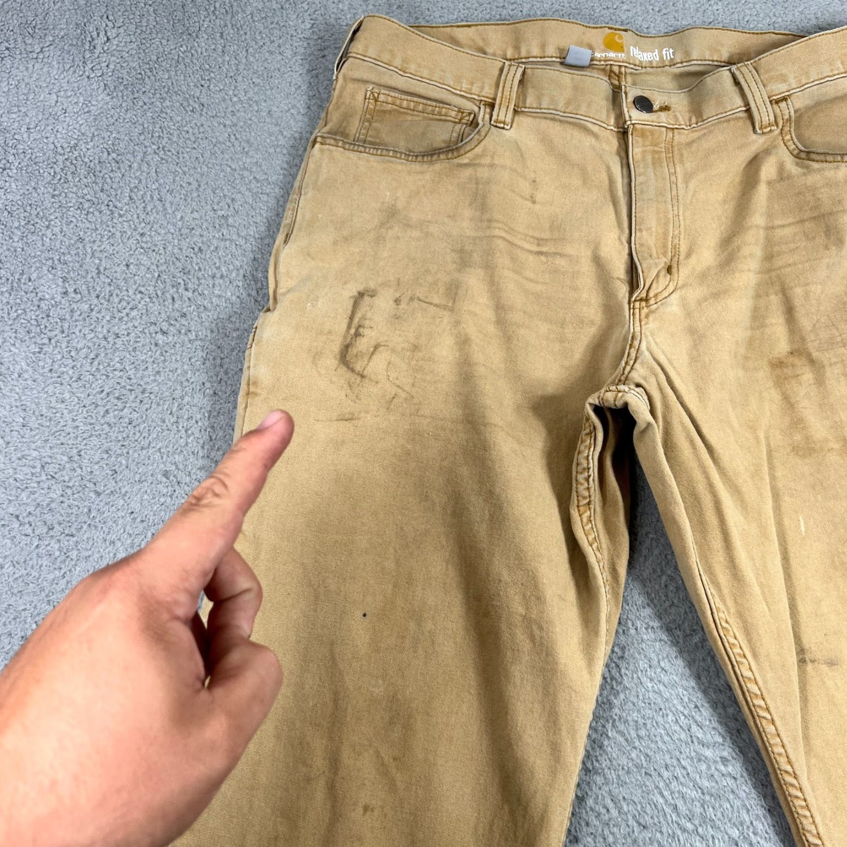 Carhartt Vintage Carhartt Men’s Pants 38x30 Tan Relaxed Fit Workwear Khakis Men's Clothing Size US 38 / EU 54 - 4 Thumbnail