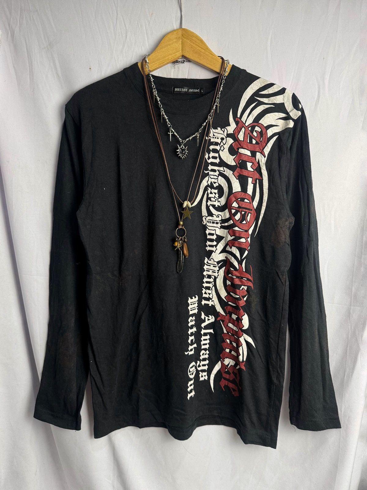 Tornado Mart Bullet Noise Tribal Long Sleeve Japanese Size US L / EU 52-54 / 3 - 1 Thumbnail