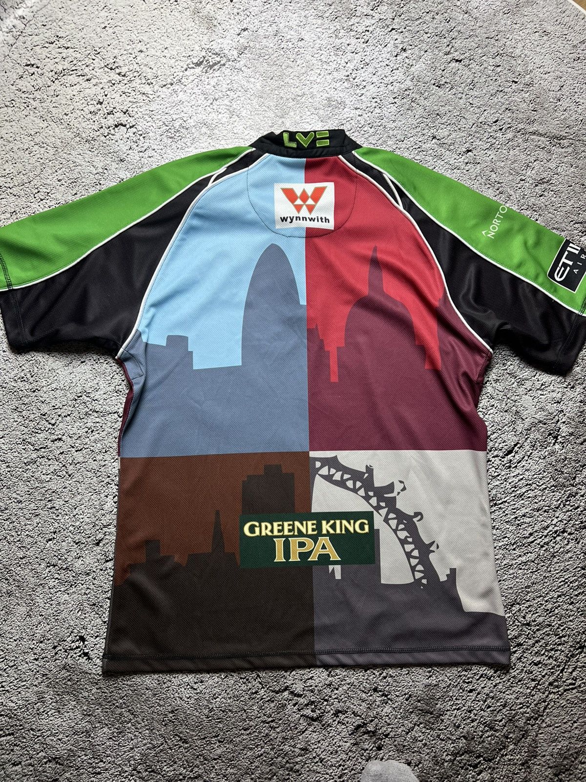 Other Y2K Harlequins rugby kooga jersey Size US L / EU 52-54 / 3 - 5 Thumbnail