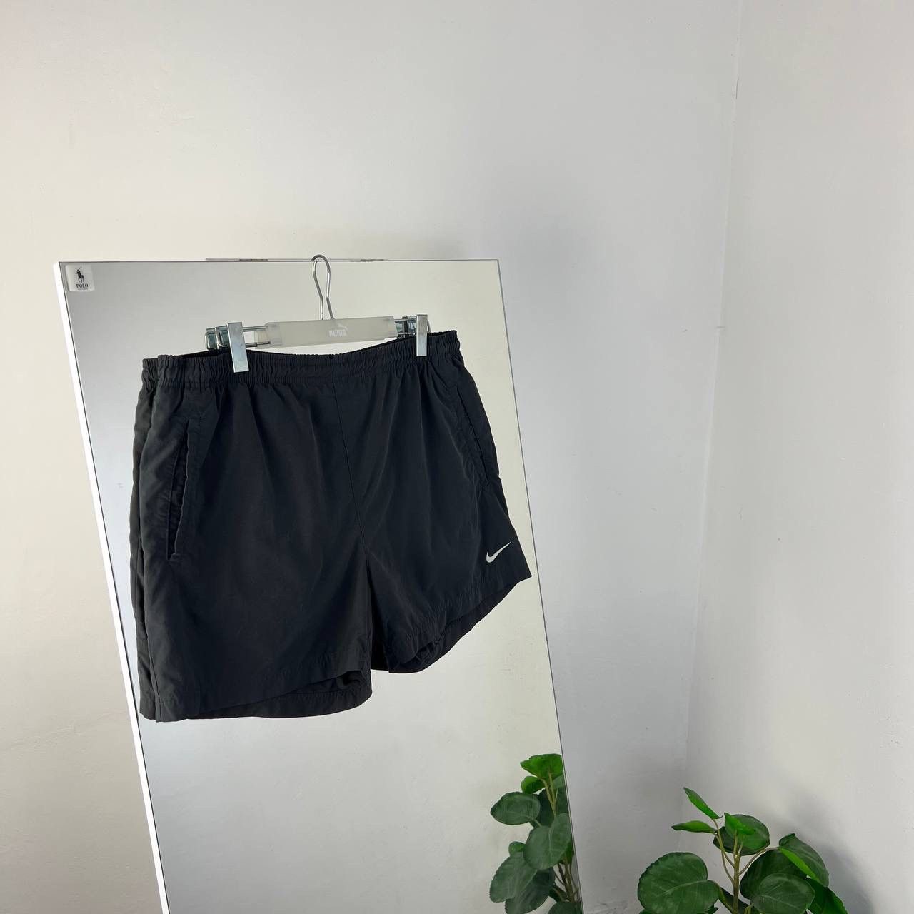 Nike Vintage Y2K Nike Big Logo Light Shorts Streetwear Style Size US 36 / EU 52 - 2 Thumbnail