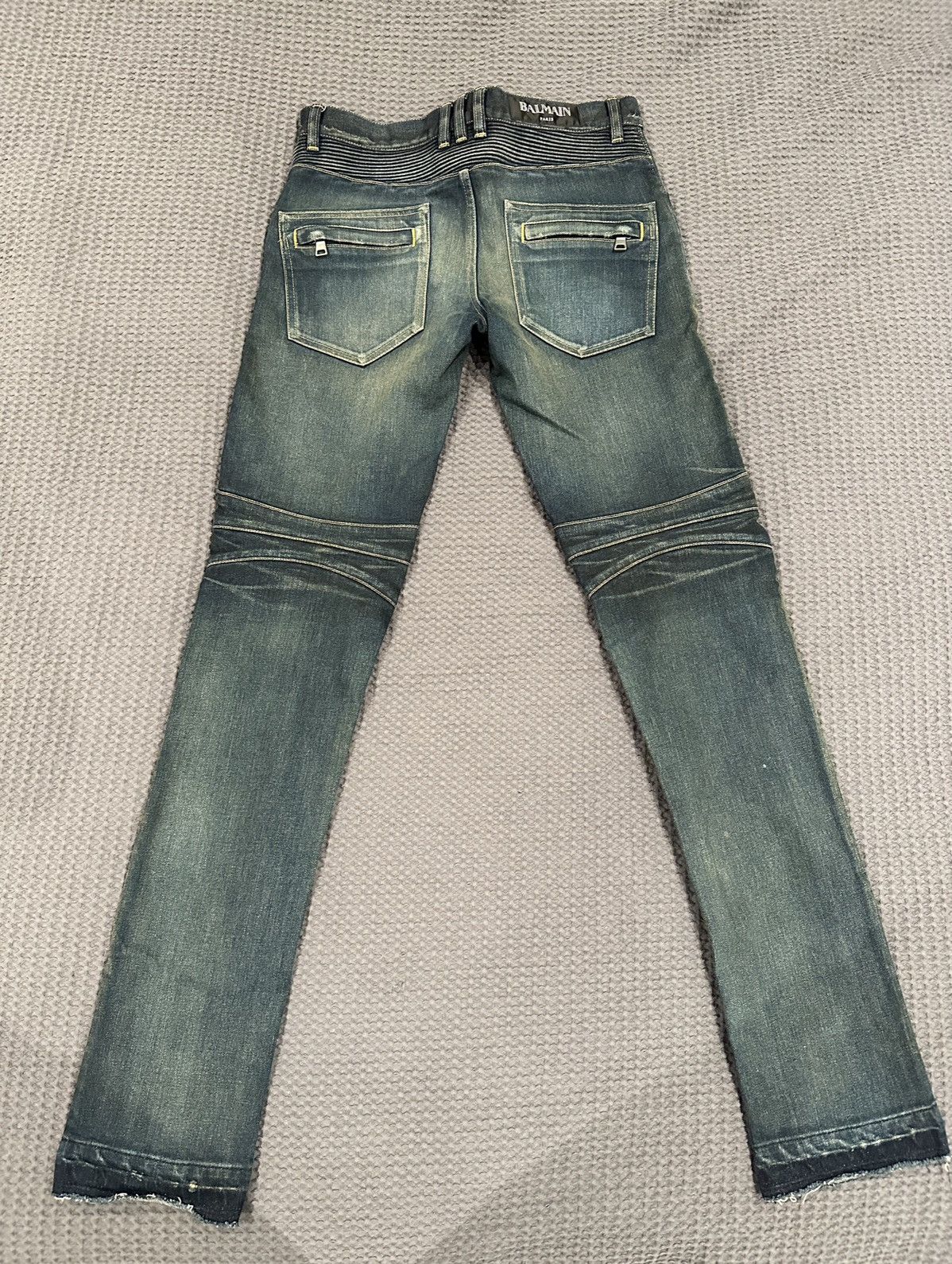 Balmain Balmain Biker Jeans Size US 29 - 4 Thumbnail