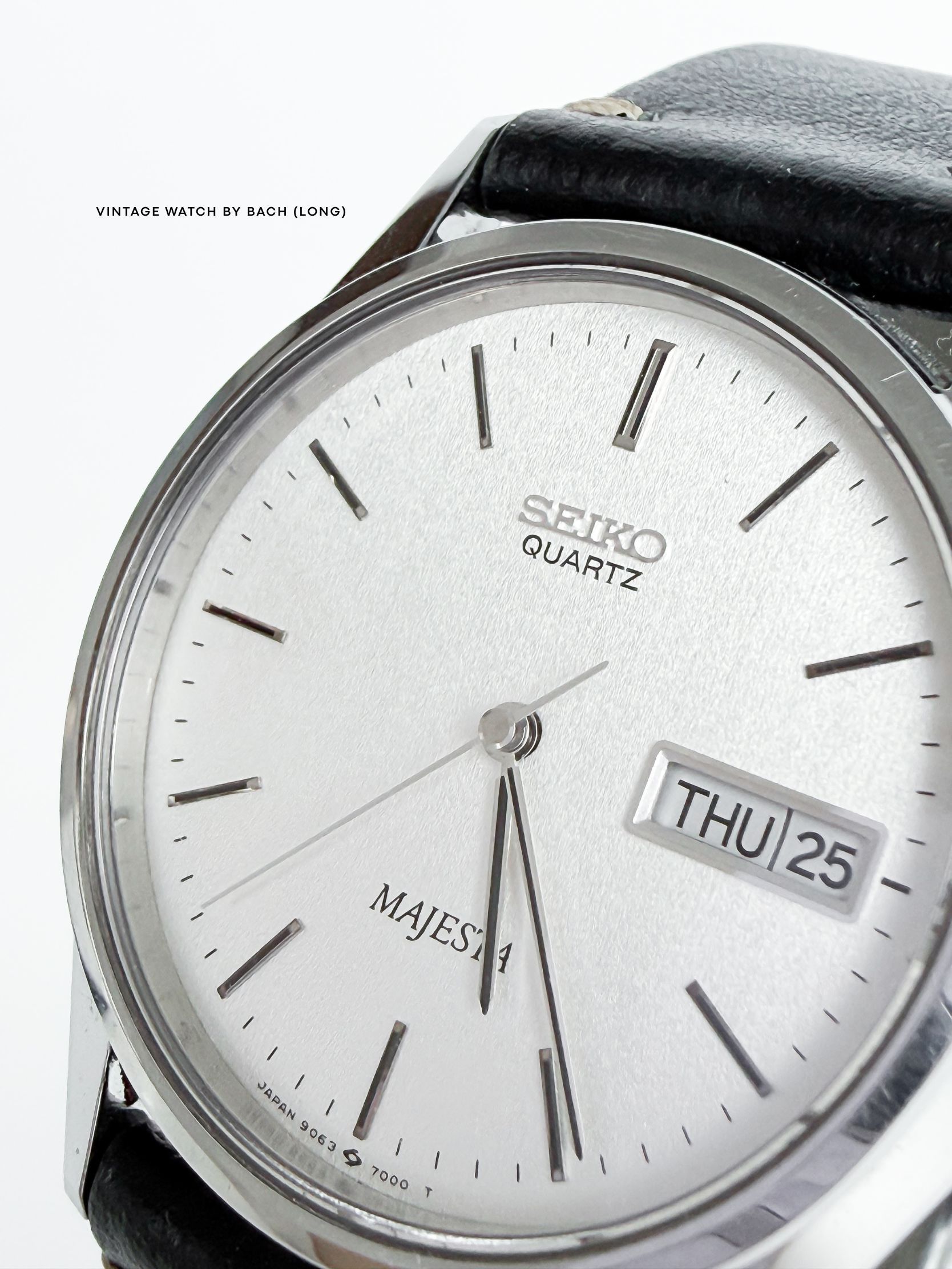 Seiko Seiko Majesta 9063-7000 HAQ Minimal White Dial Size ONE SIZE - 2 Thumbnail