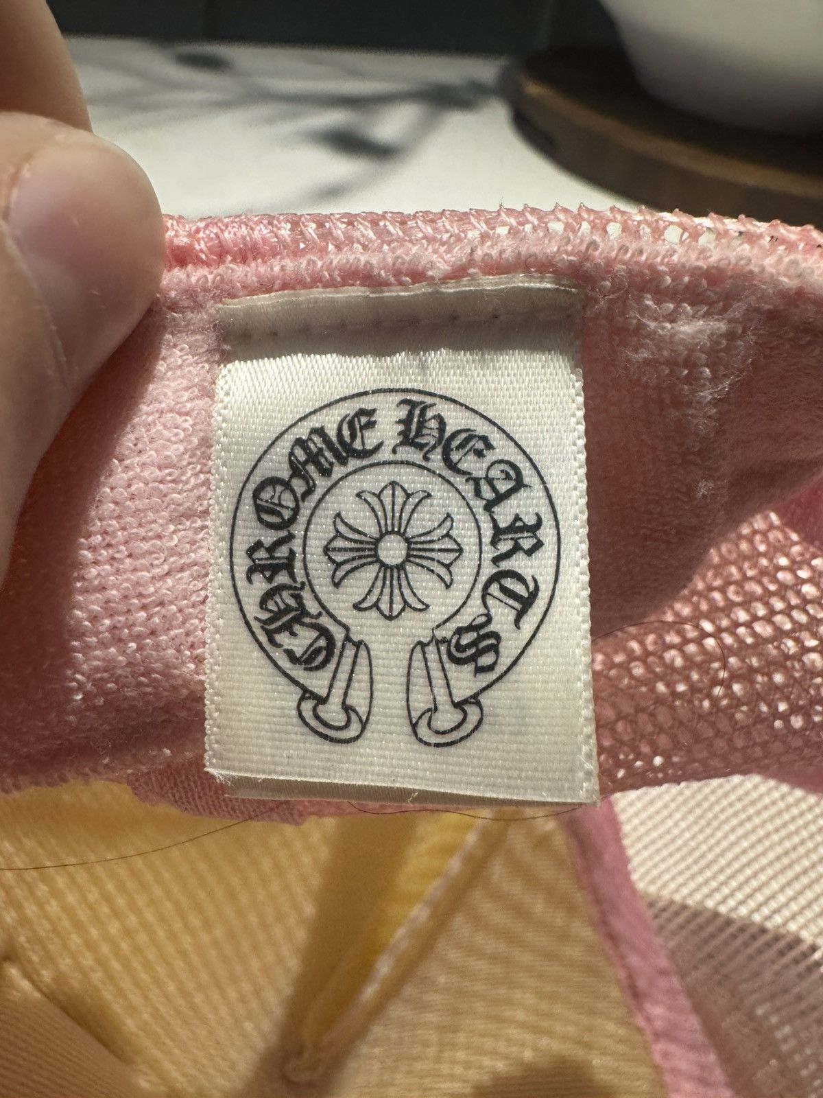 Chrome Hearts Chrome Hearts Pink F*ck Trucker Hat Size ONE SIZE - 10 Thumbnail