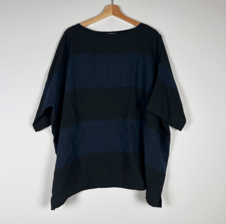 Eskandar Linen Lightweight Woven Boatneck