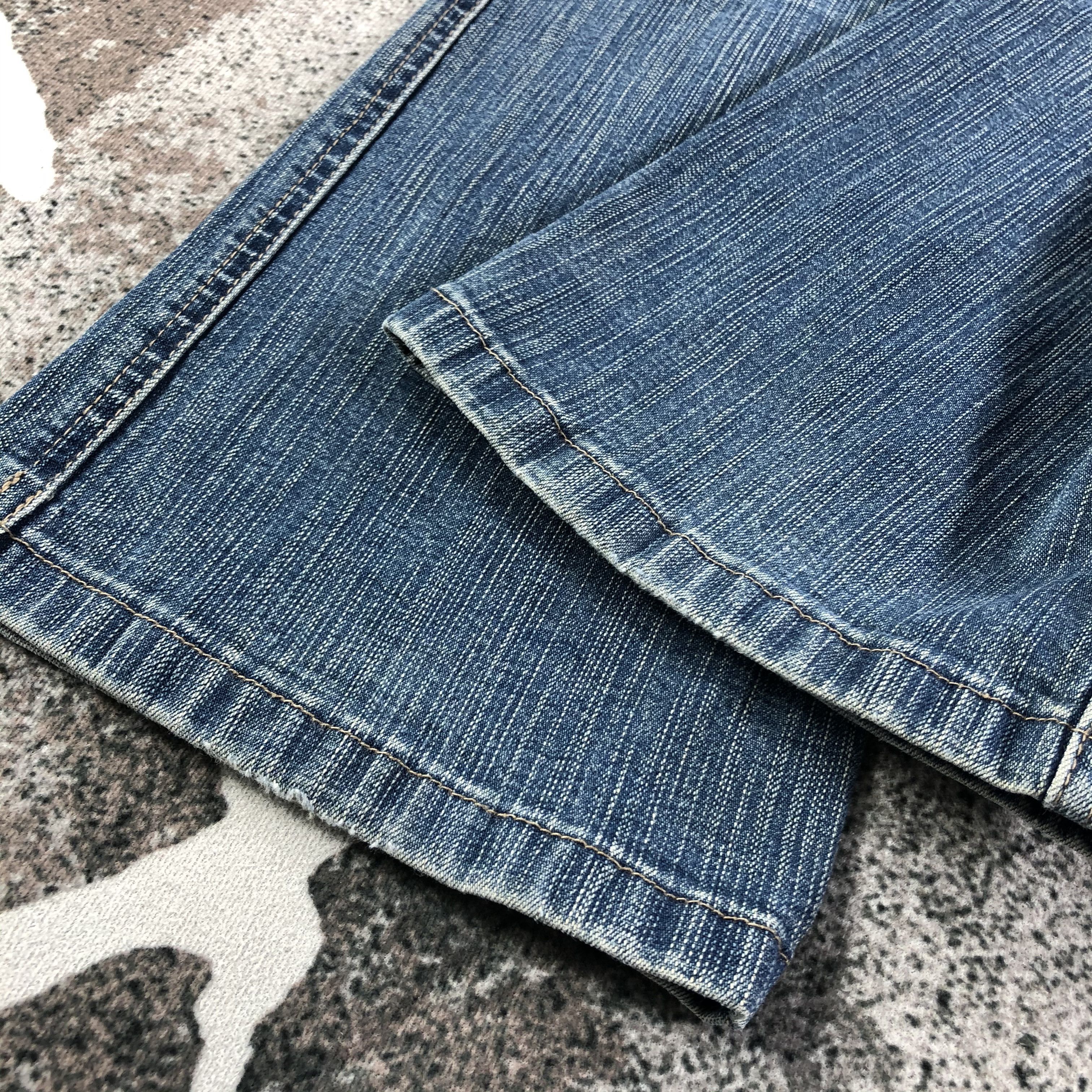 Japanese Brand Japanese Bush Pants Jeans Faded Blue Denim KJ1532 Size US 28 / EU 44 - 5 Thumbnail