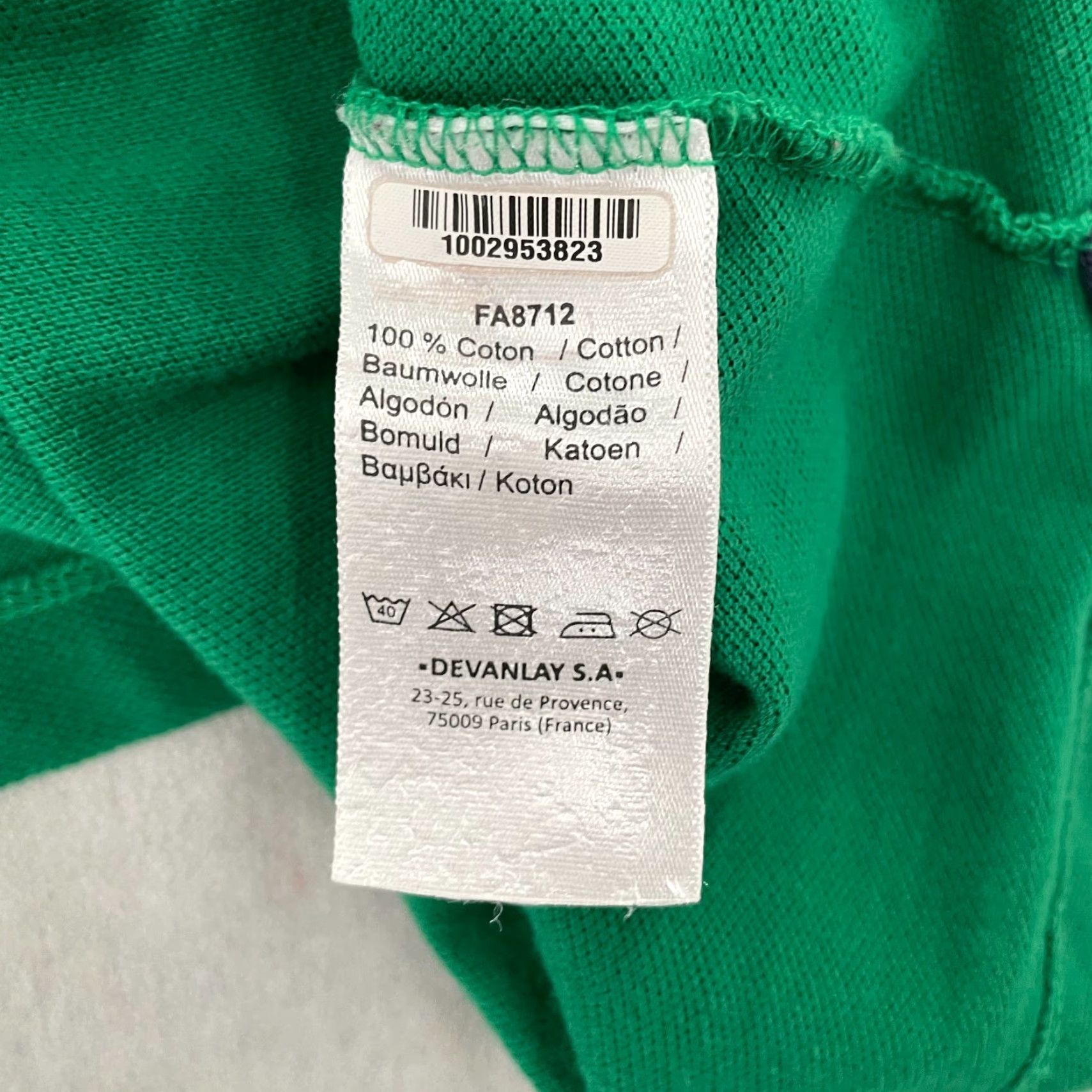 Lacoste Lacoste Shirt Adult Medium Yucca Green Tennis Embroidered Polo Mens 4 Slim Fit Size US M / EU 48-50 / 2 - 7 Thumbnail