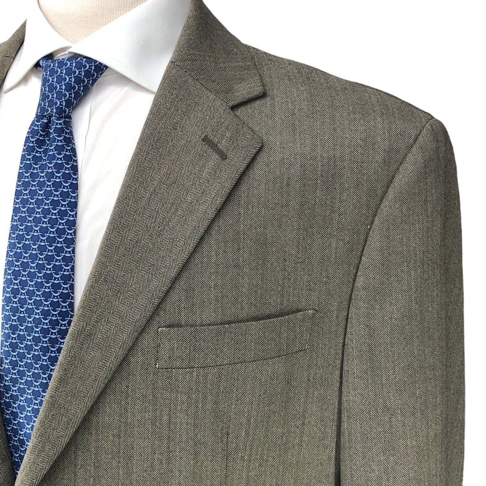 Ralph Lauren Ralph Lauren LRL Mens Size 42R Blazer Jacket *TINY FLAW Size 42R - 12 Thumbnail