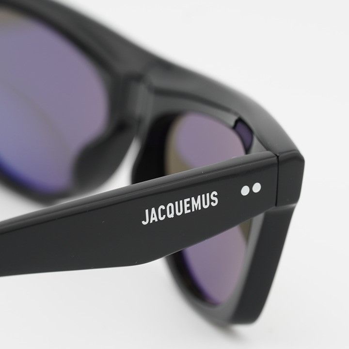 Jacquemus Jacquemus PINA JAC/58 C1 Sunglasses Black Cat Eye Frame Size ONE SIZE - 8 Thumbnail