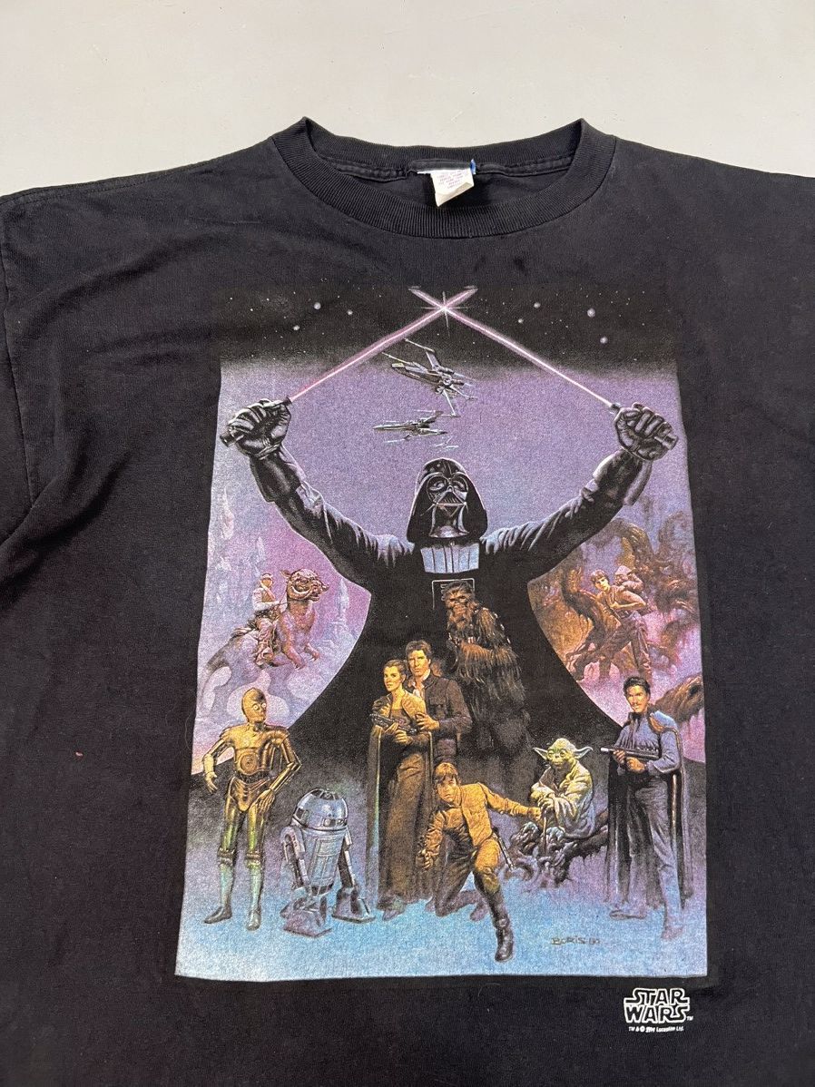 Vintage 1994 starwars [ Single Stitch ] Tee Size US L / EU 52-54 / 3 - 2 Thumbnail