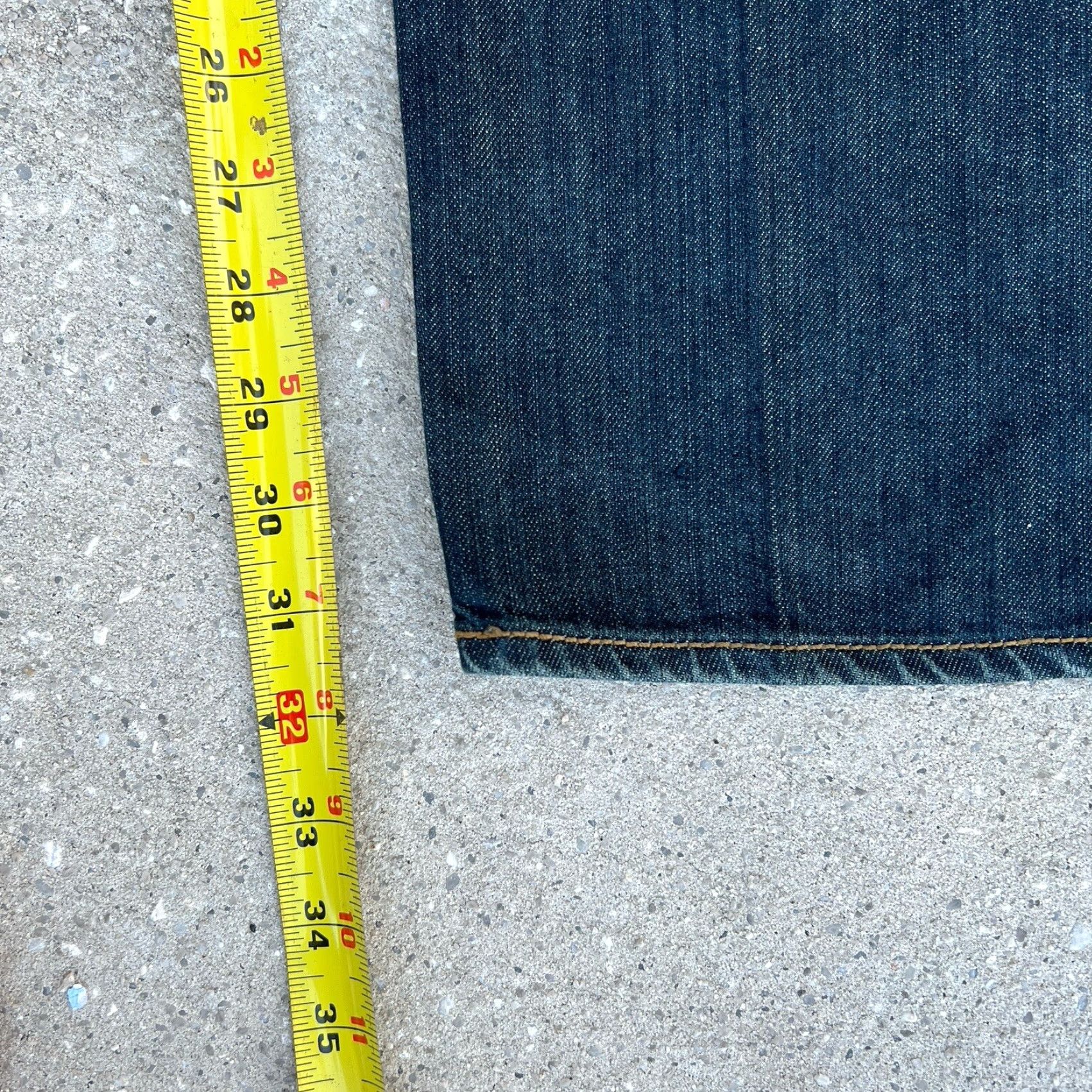 Levi's Levi's 501 Jeans Men 40x32 Straight Dark Blue Denim Vintage 90s Casual Clothing Size US 40 / EU 56 - 7 Thumbnail