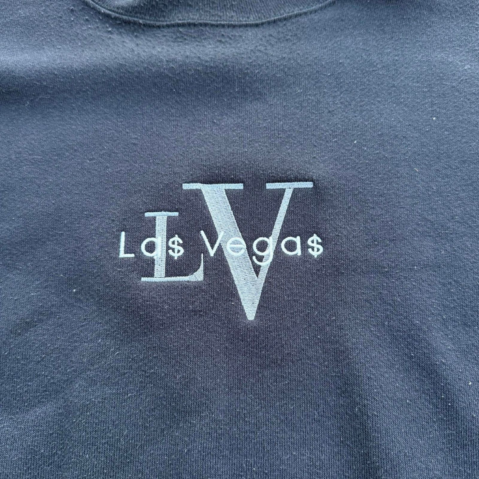 Tultex Vintage 90s Las Vegas Sweatshirt Large Tultex Size US L / EU 52-54 / 3 - 3 Thumbnail