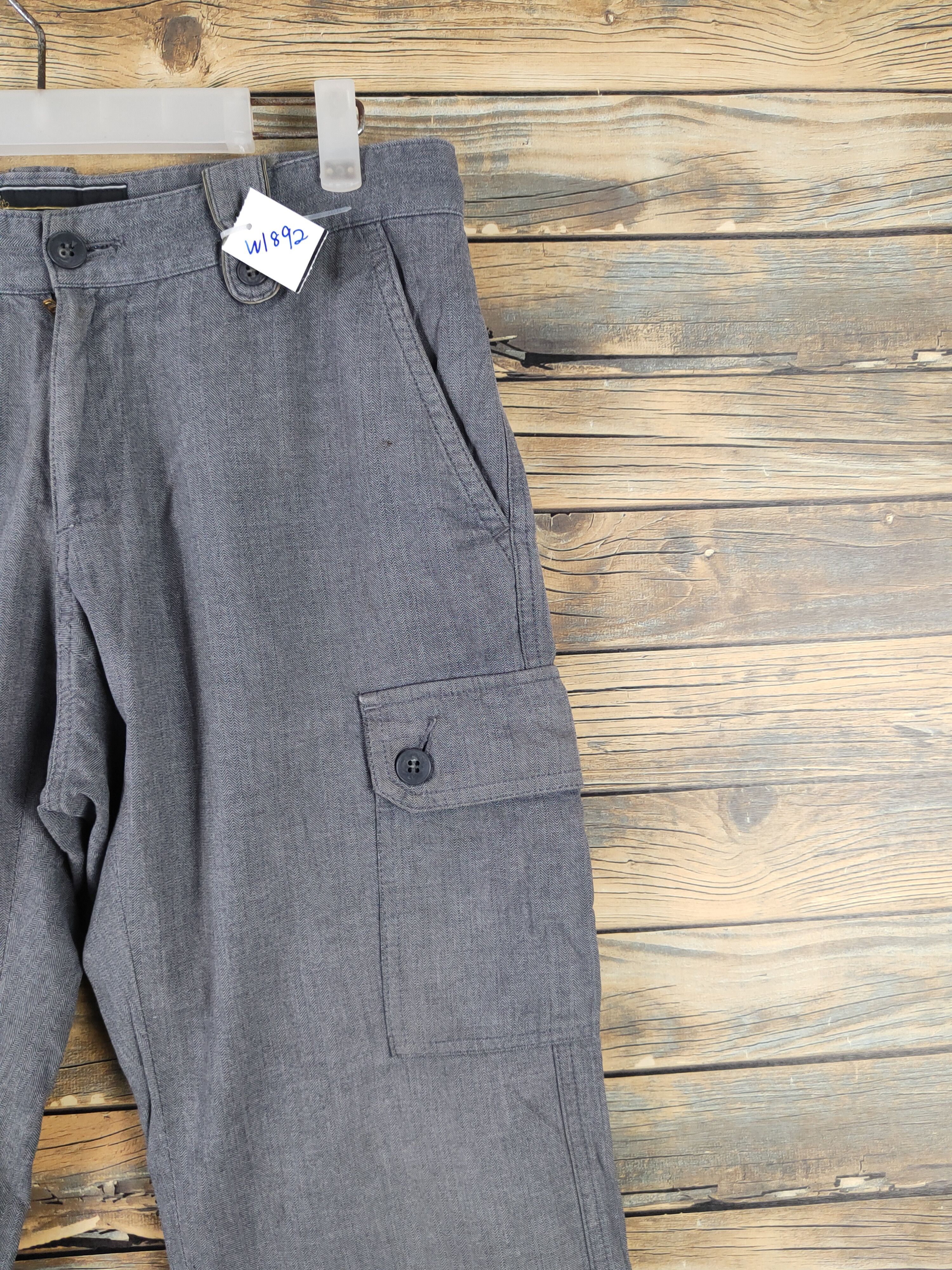 Melrose Melrose Dark Gray Multipocket Tactical Cargo Pants #W1892 Size US 31 - 5 Thumbnail
