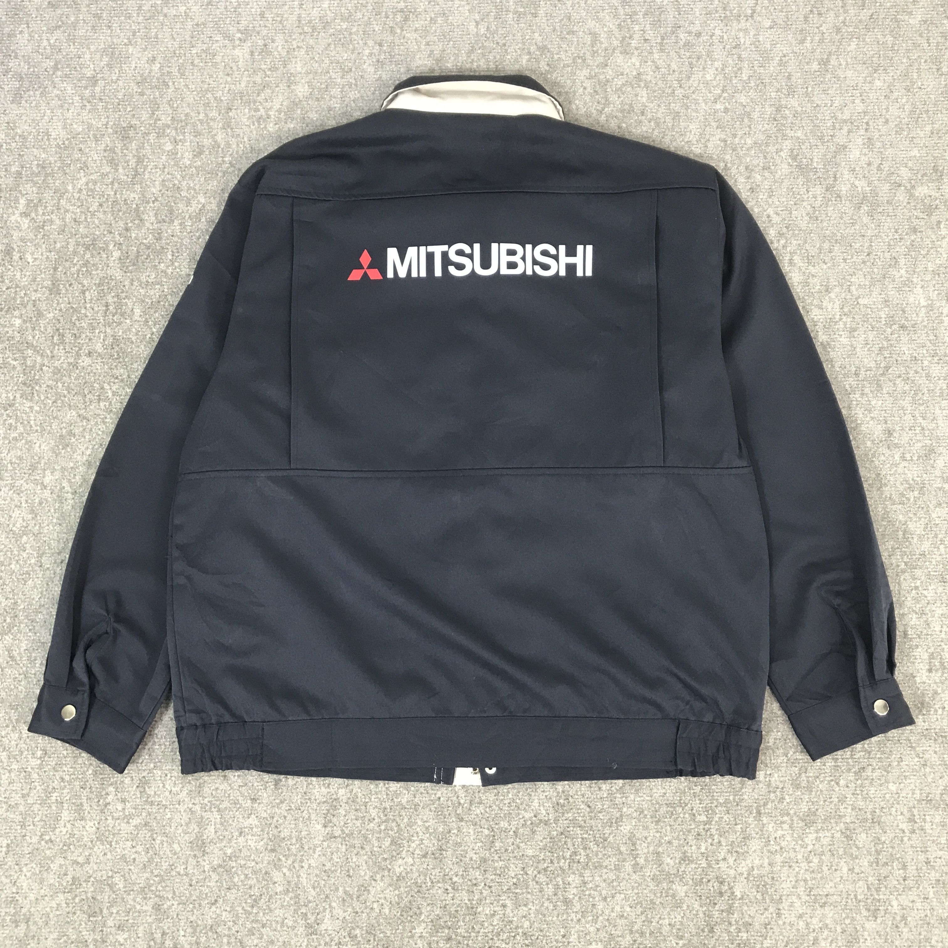 Japanese Brand VINTAGE MITSUBISHI RACING TEAM UNIFORM JACKET Size US L / EU 52-54 / 3 - 1 Thumbnail