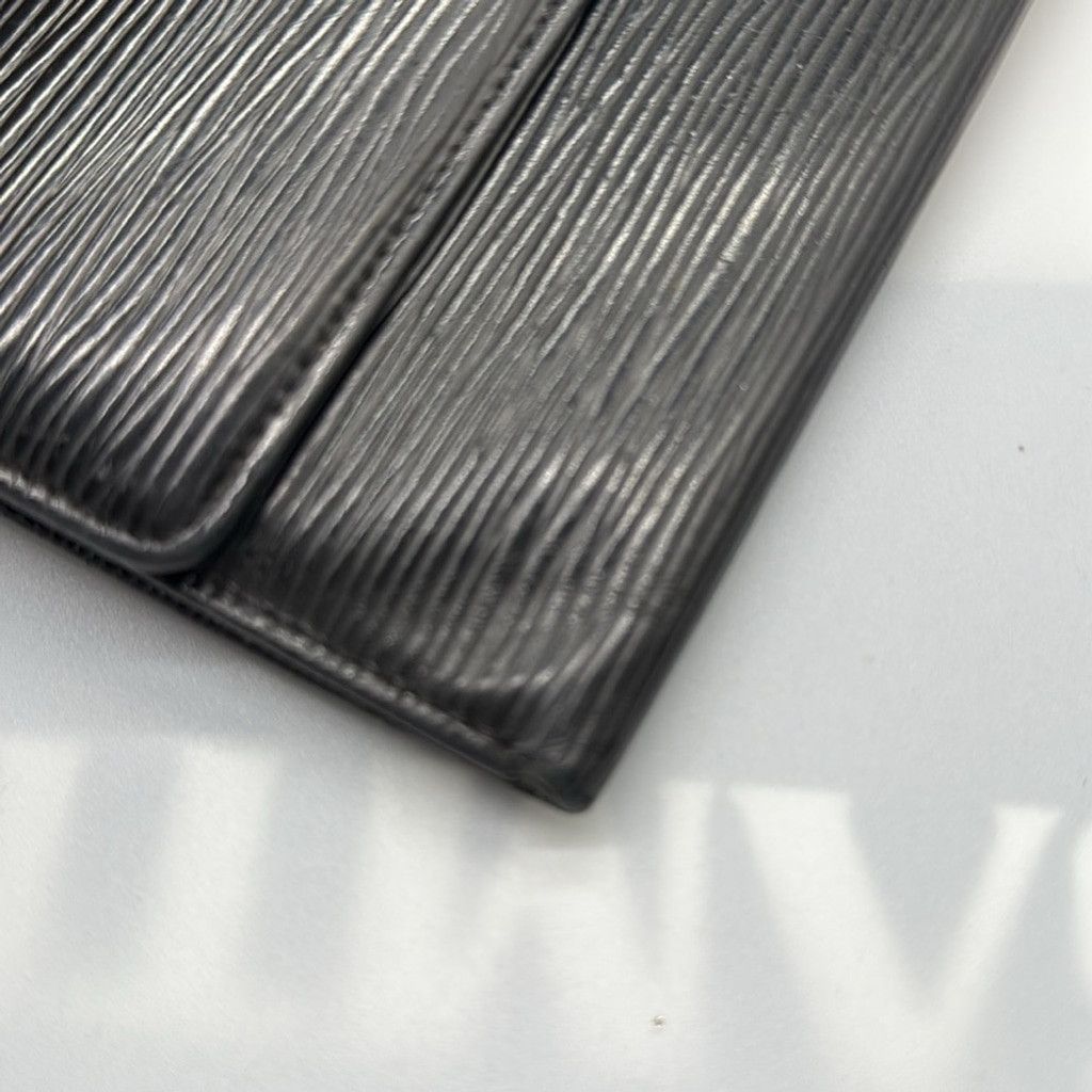Louis Vuitton Louis Vuitton Epi Porte Tresor International Wallet Black Size ONE SIZE - 9 Thumbnail