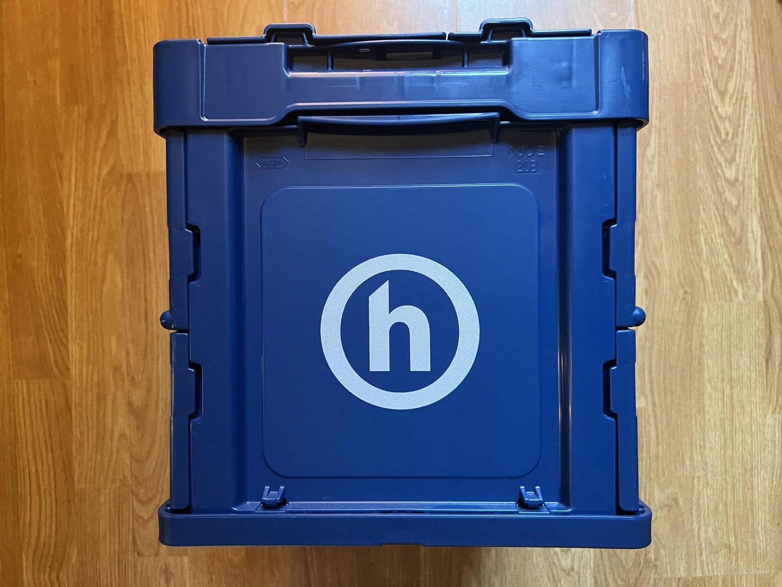 HIDDEN Hidden NY collapsable navy crate | Grailed