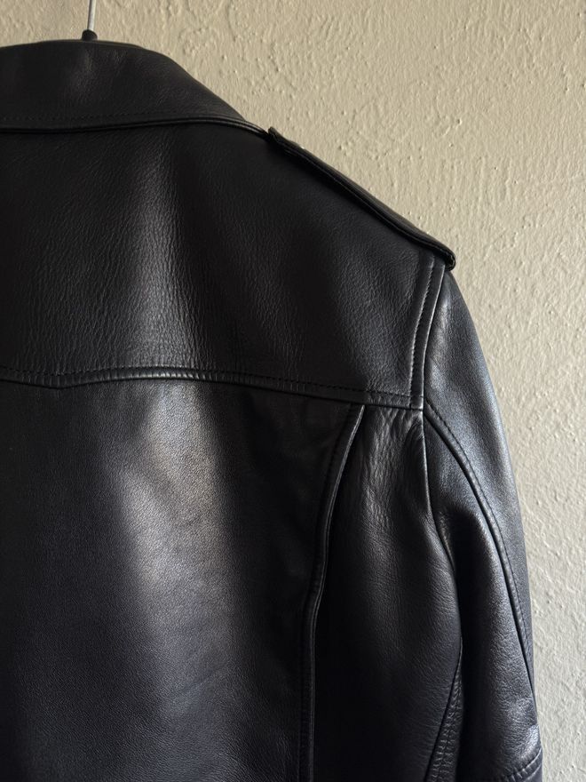 Saint Laurent Paris L01 Lambskin Leather Biker Jacket Size US M / EU 48-50 / 2 - 6 Thumbnail