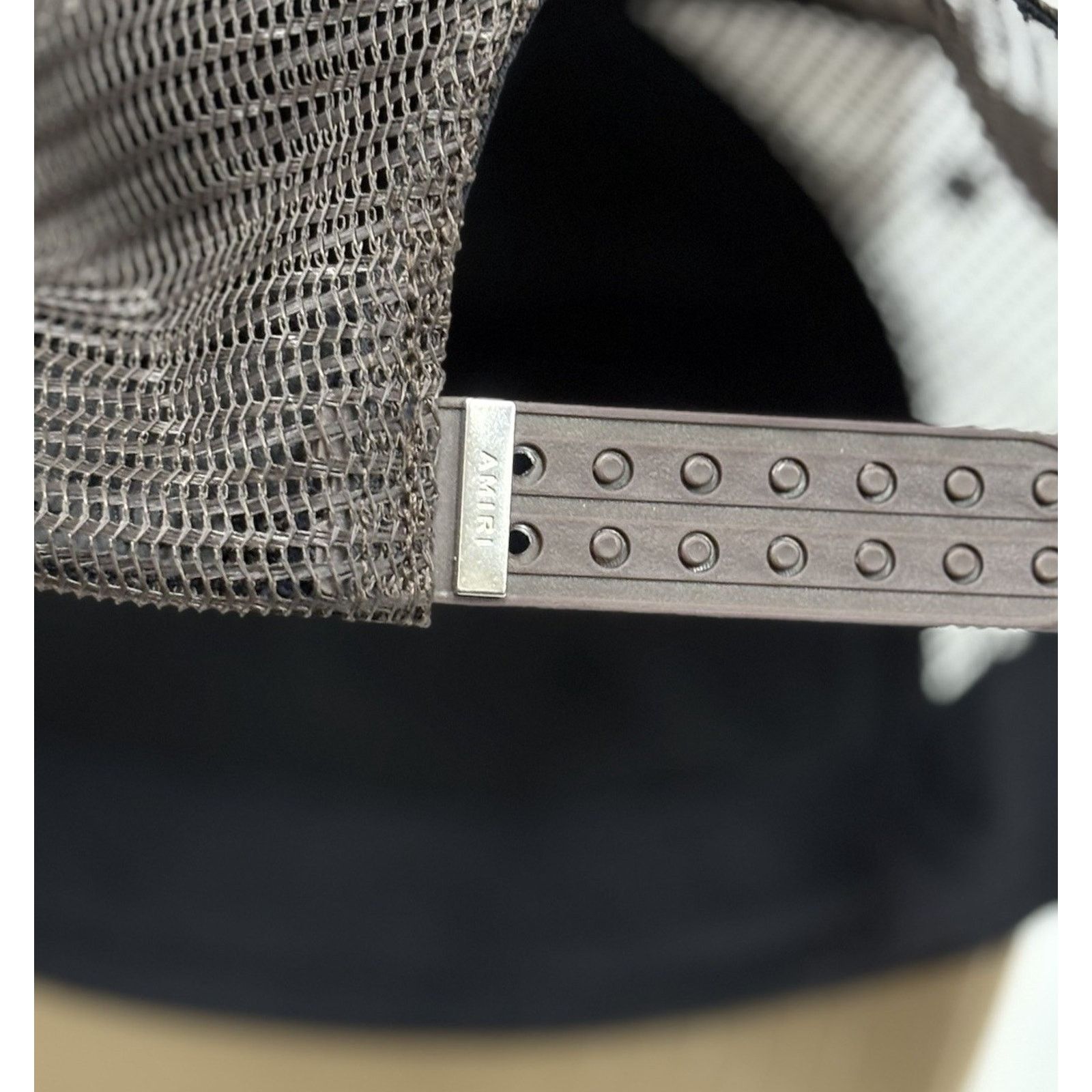 Amiri Amiri Logo Trucker Hat ' Ermine White ' | GREAT CONDITION! Size ONE SIZE - 10 Thumbnail