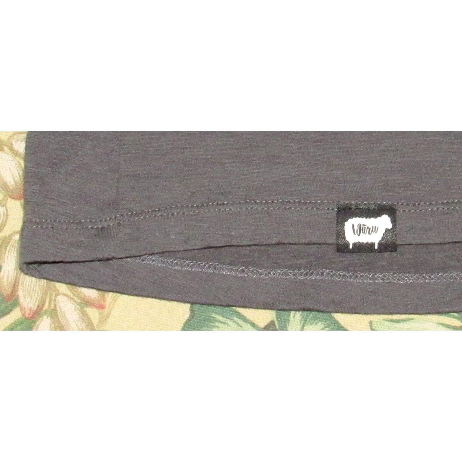 Vintage WURU Grey Merino Wool Blend Long Sleeve Base Layer T Shirt Medium Men XS? Size US M / EU 48-50 / 2 - 3 Thumbnail