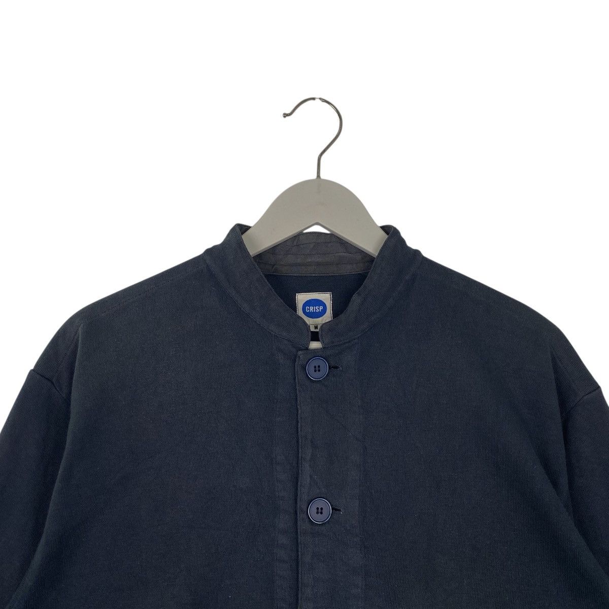 Other Vintage Crisp Sweat Cotton Jacket France Chore Navy Blue Size US M / EU 48-50 / 2 - 4 Thumbnail