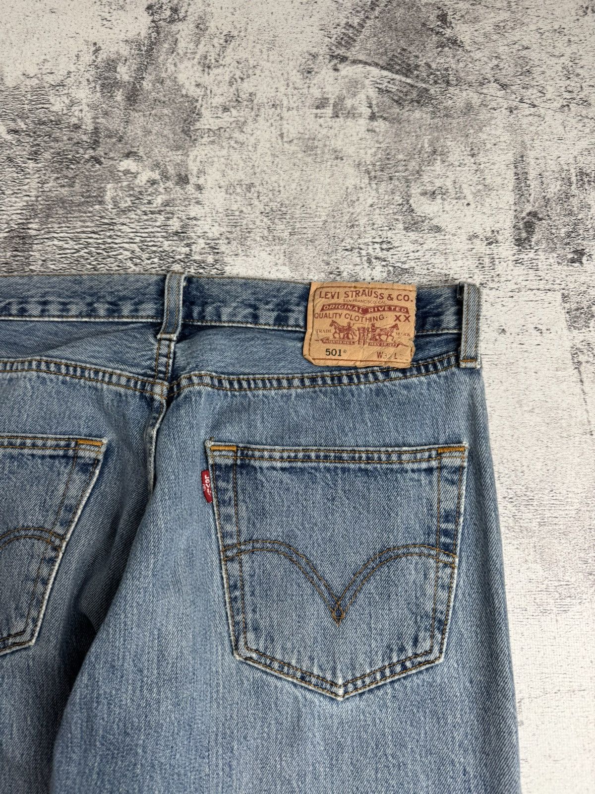 Levi's Levis 501 Classic 32/32 Denim Straight USA 90s Jeans Pants Trousers Size US 32 / EU 48 - 9 Thumbnail